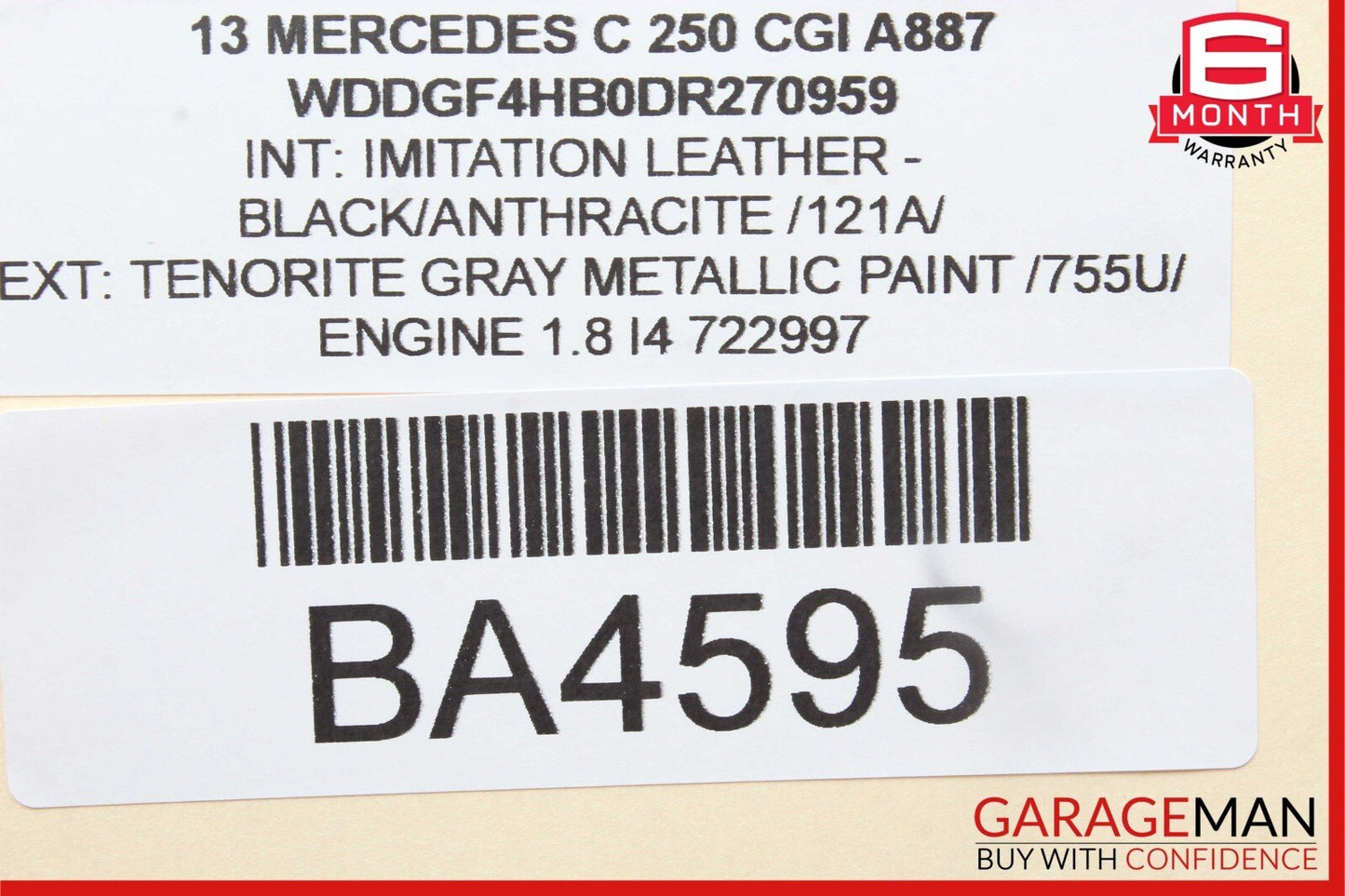 12-14 Mercedes-Benz C250 W204 Navi Navigation Comand Head Unit DVD CD Audio 2049008811