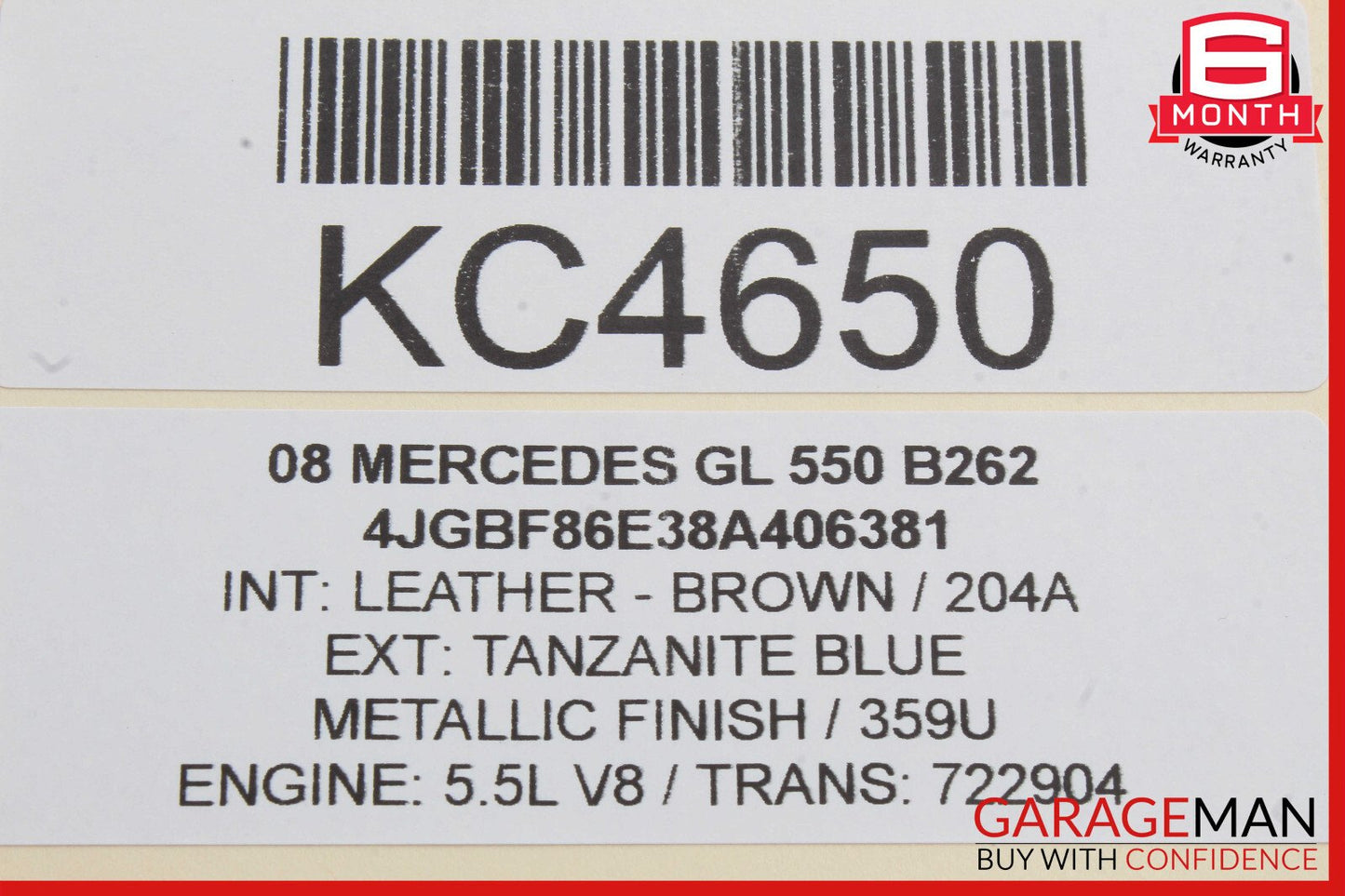 07-12 Mercedes X164 GL550 Rear Harman Kardon Subwoofer Sub Woofer Audio Speaker