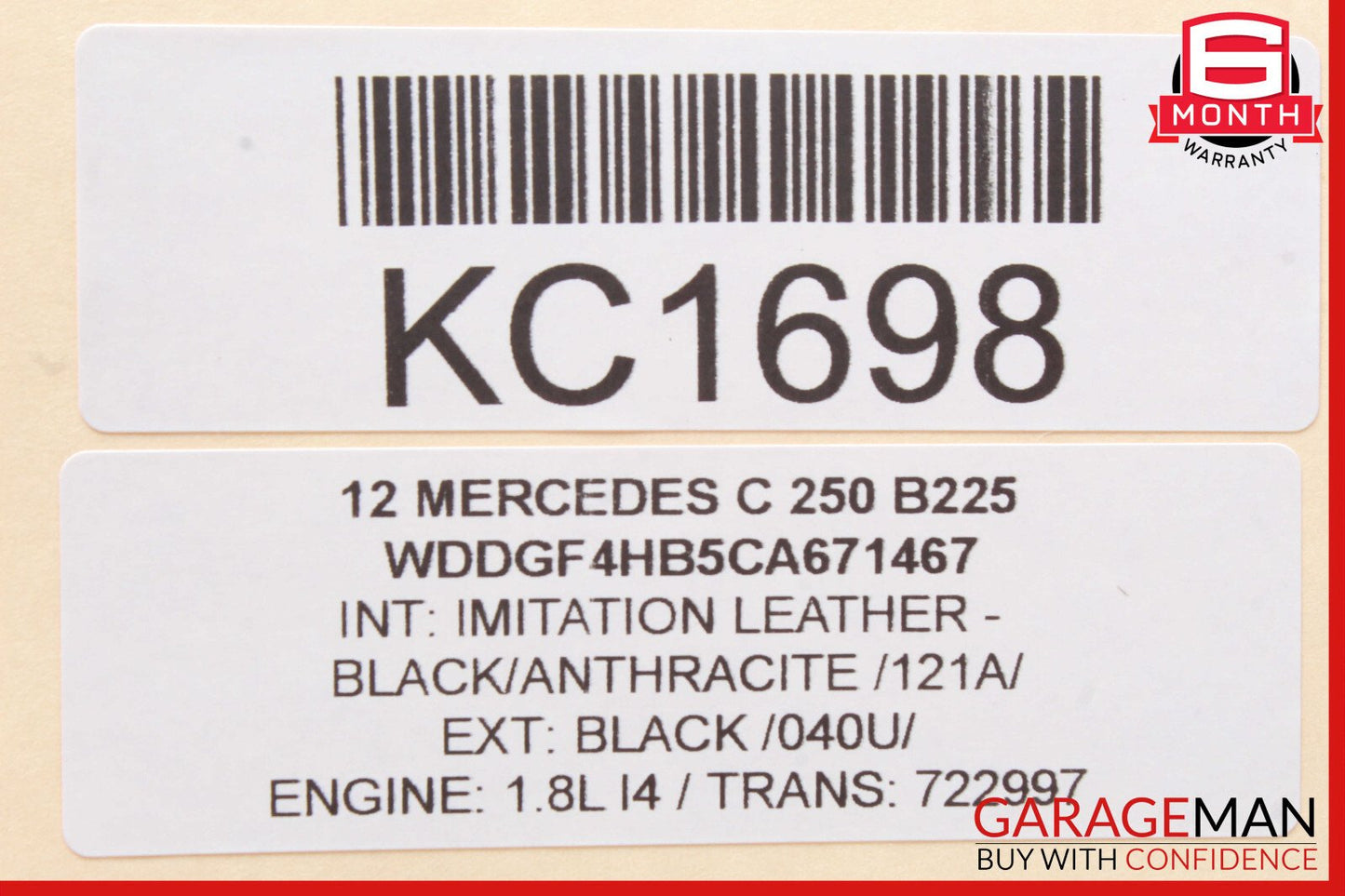 12-15 Mercedes W204 C250 C300 C63 AMG Navi Navigation Command Head Unit CD Audio