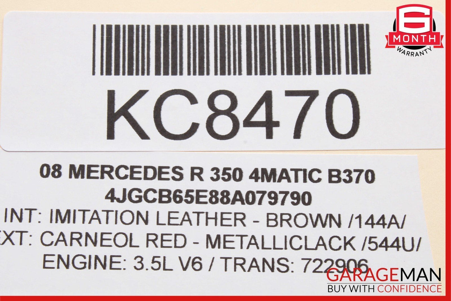 06-13 Mercedes W251 R350 ML450 Front Left Side Door Control Module Unit OEM