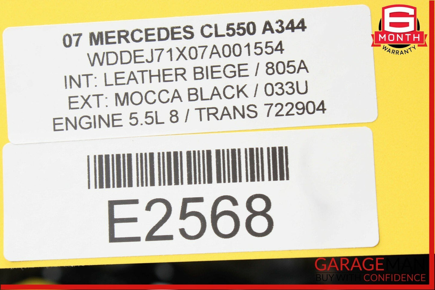 07-13 Mercedes W216 CL550 Dash Center Console Ashtray Ash Tray Trim Wood OEM