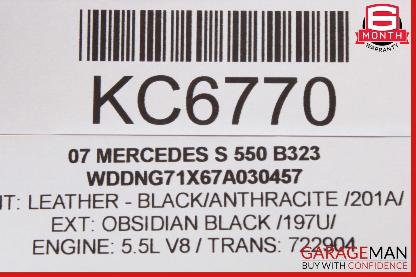 07-09 Mercedes W221 S550 S450 Ash Tray Ashtray Lighter Trim 2216801552 OEM