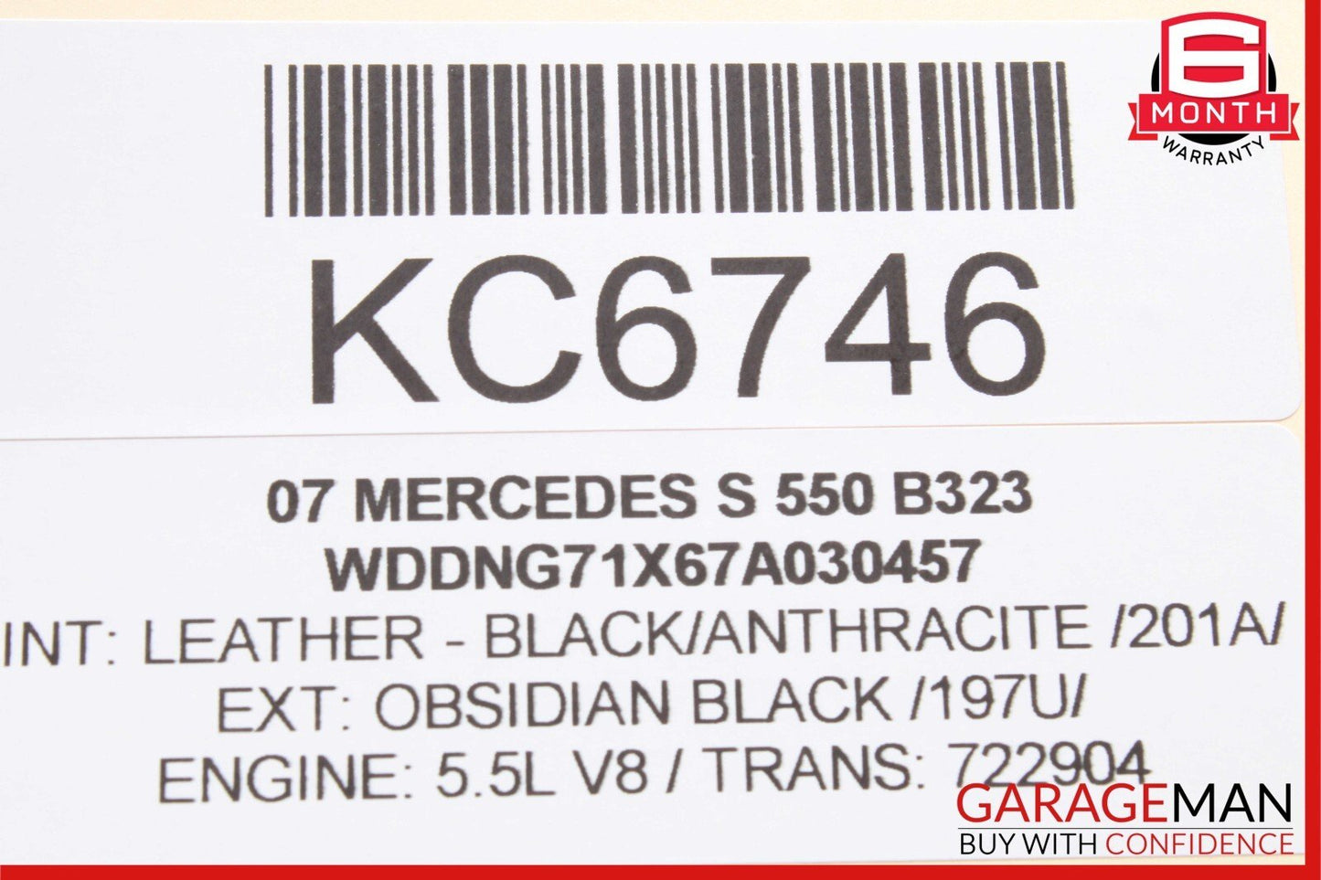 07-13 Mercedes W221 S550 S400 Front Left Driver Side Under Seat Controller Unit