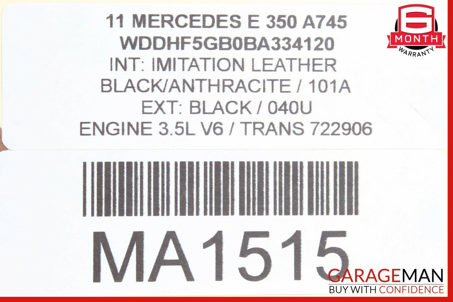 08-17 Mercedes W212 E350 Front Right Passenger Side Seat Control Module Unit OEM