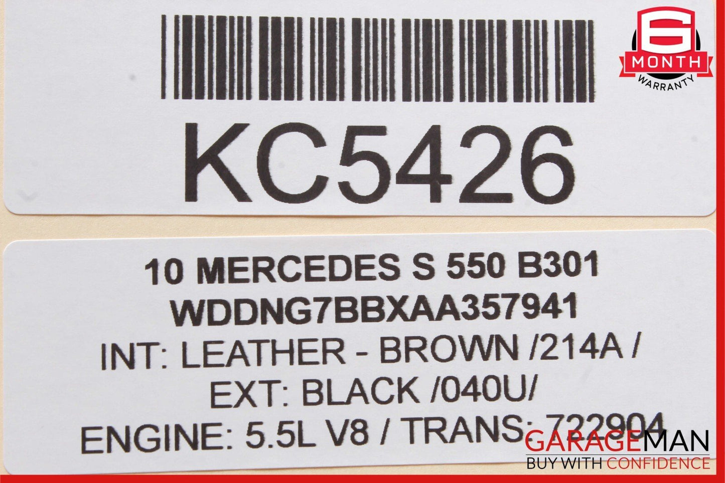 07-13 Mercedes W221 S550 Front Right Passenger Side Tweeter Speaker Cover OEM