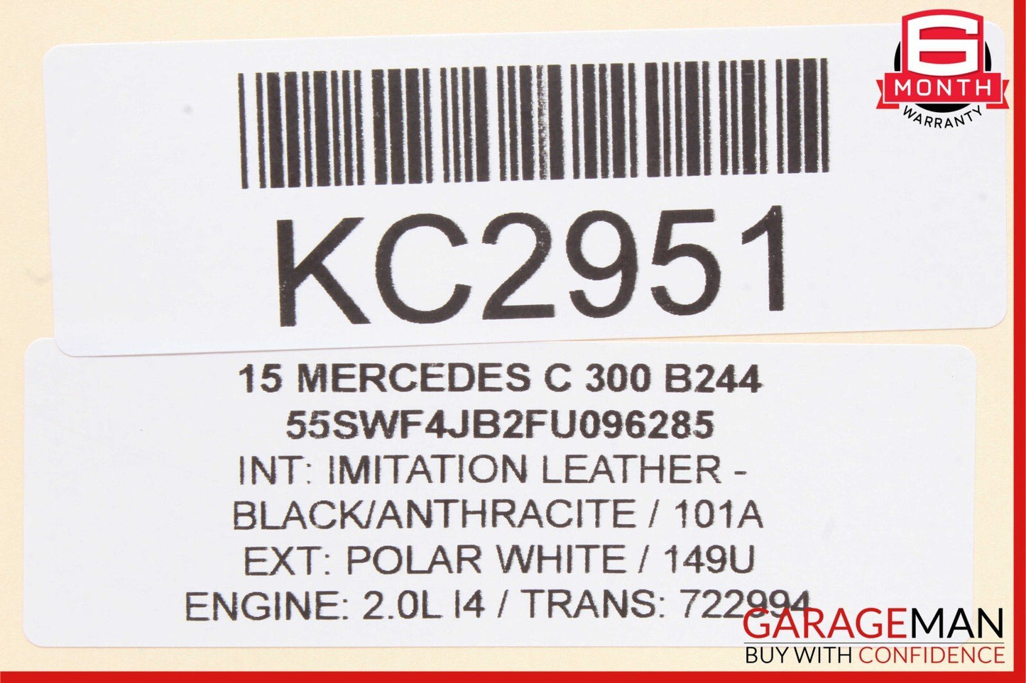 12-20 Mercedes W205 C300 C250 E550 SL400 Communication Control Module Unit OEM