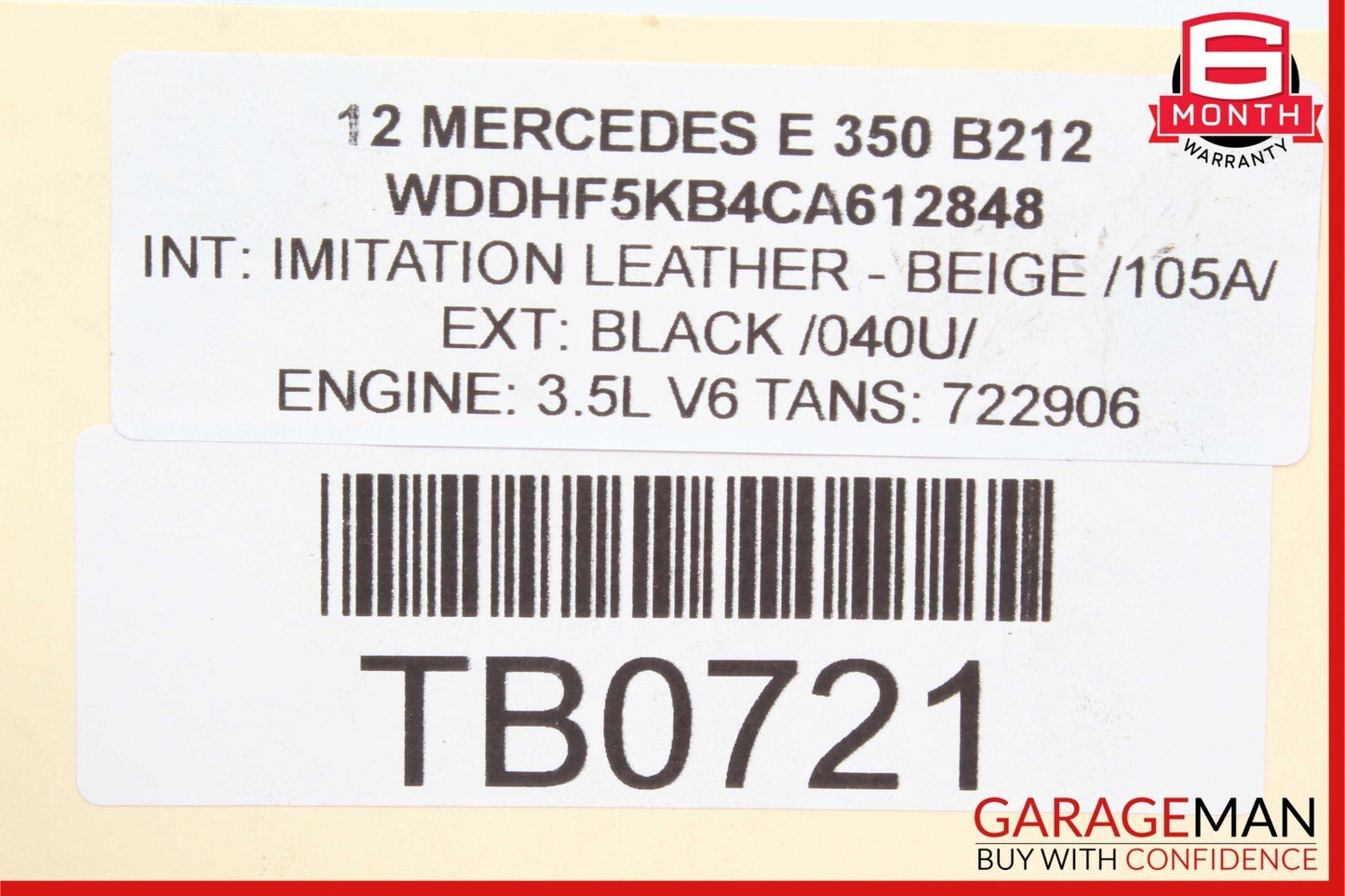 12-20 Mercede R172 SLK350 GLS450 M276 Engine Motor Timing Cover 2760150100 OEM