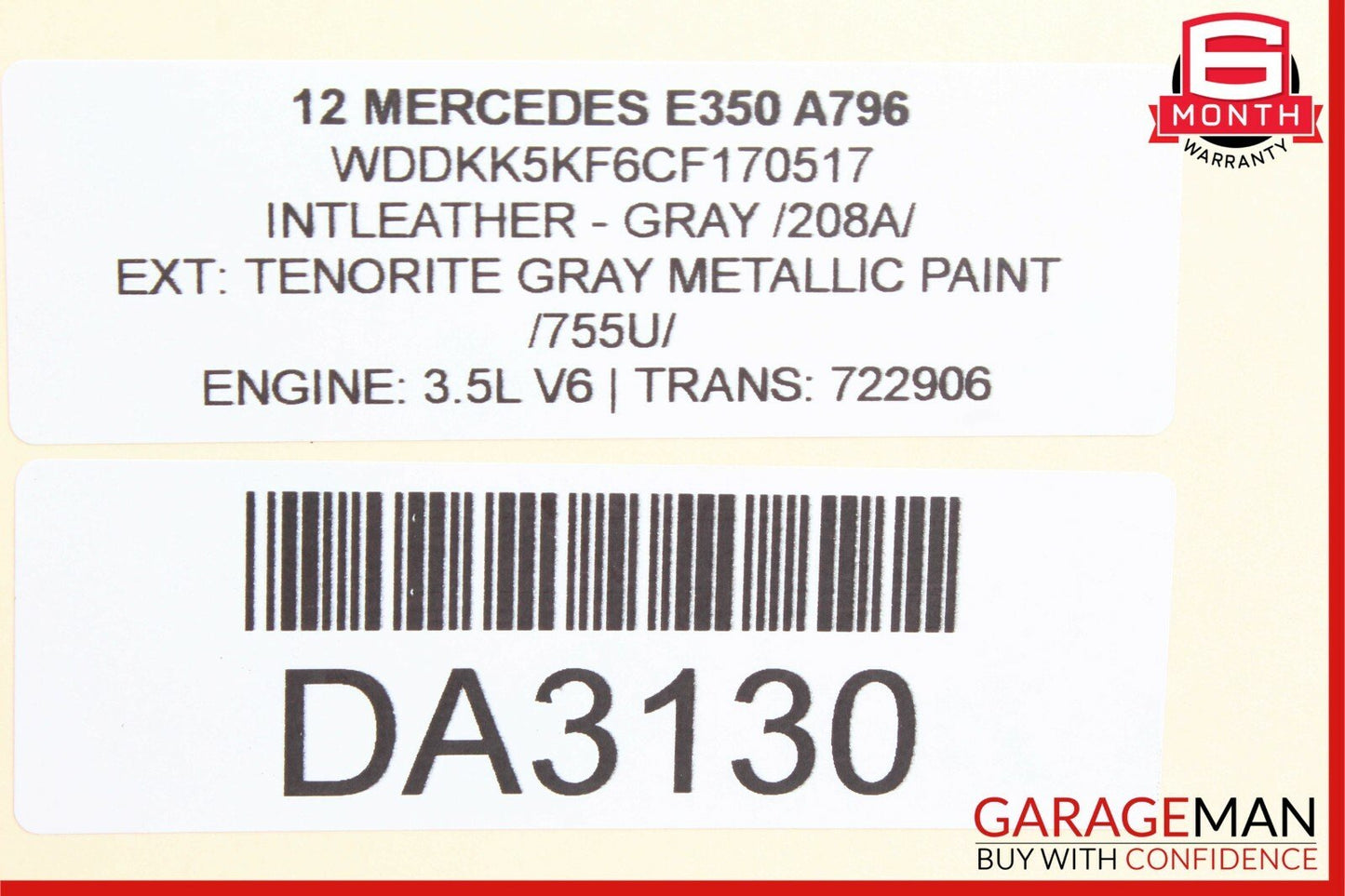 10-13 Mercedes W207 E350 Coupe Front Left Dash AC A/C Air Vent Trim Grill Beige