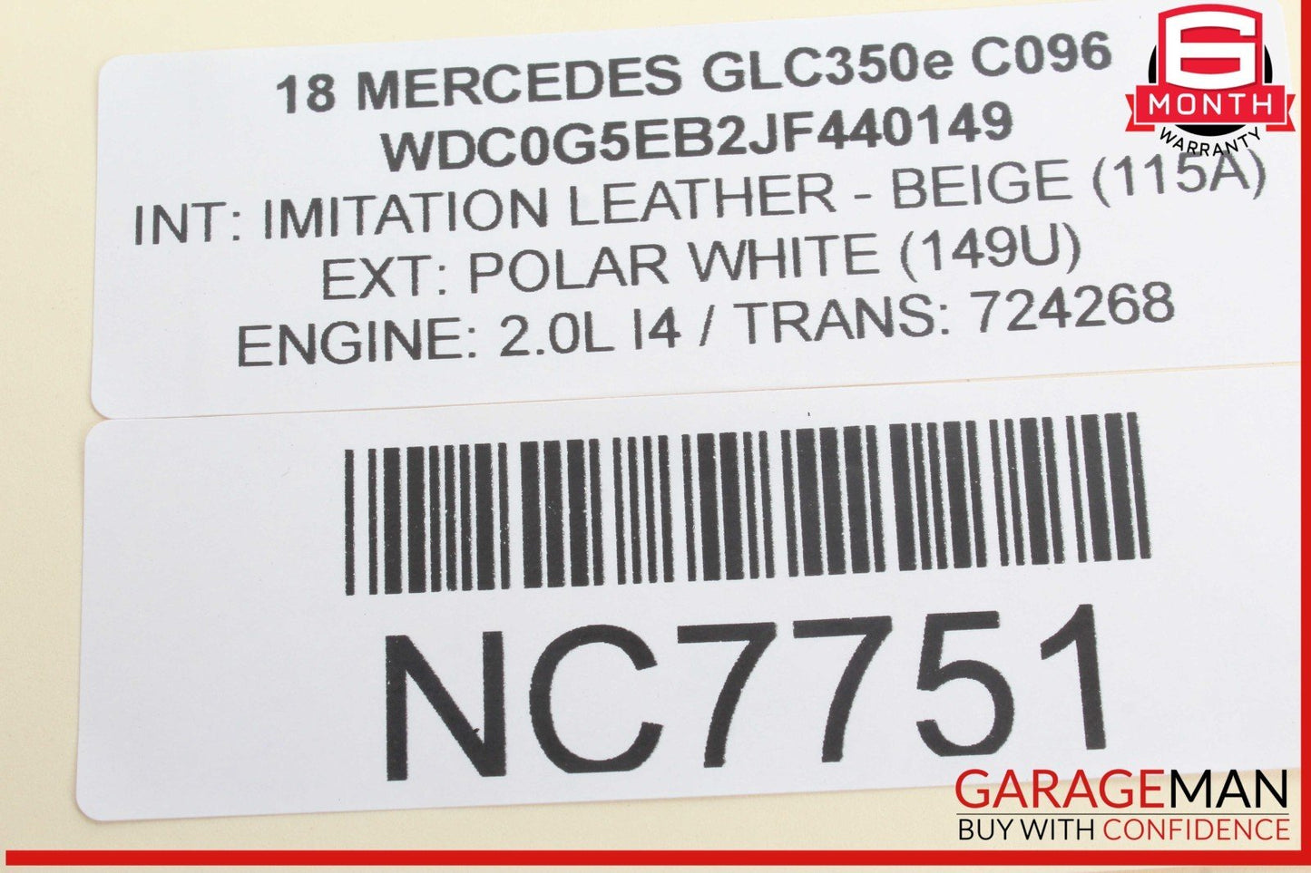 15-20 Mercedes X253 GLC350e Rear Left Side Wheel Spindle Knuckle Hub Bearing OEM