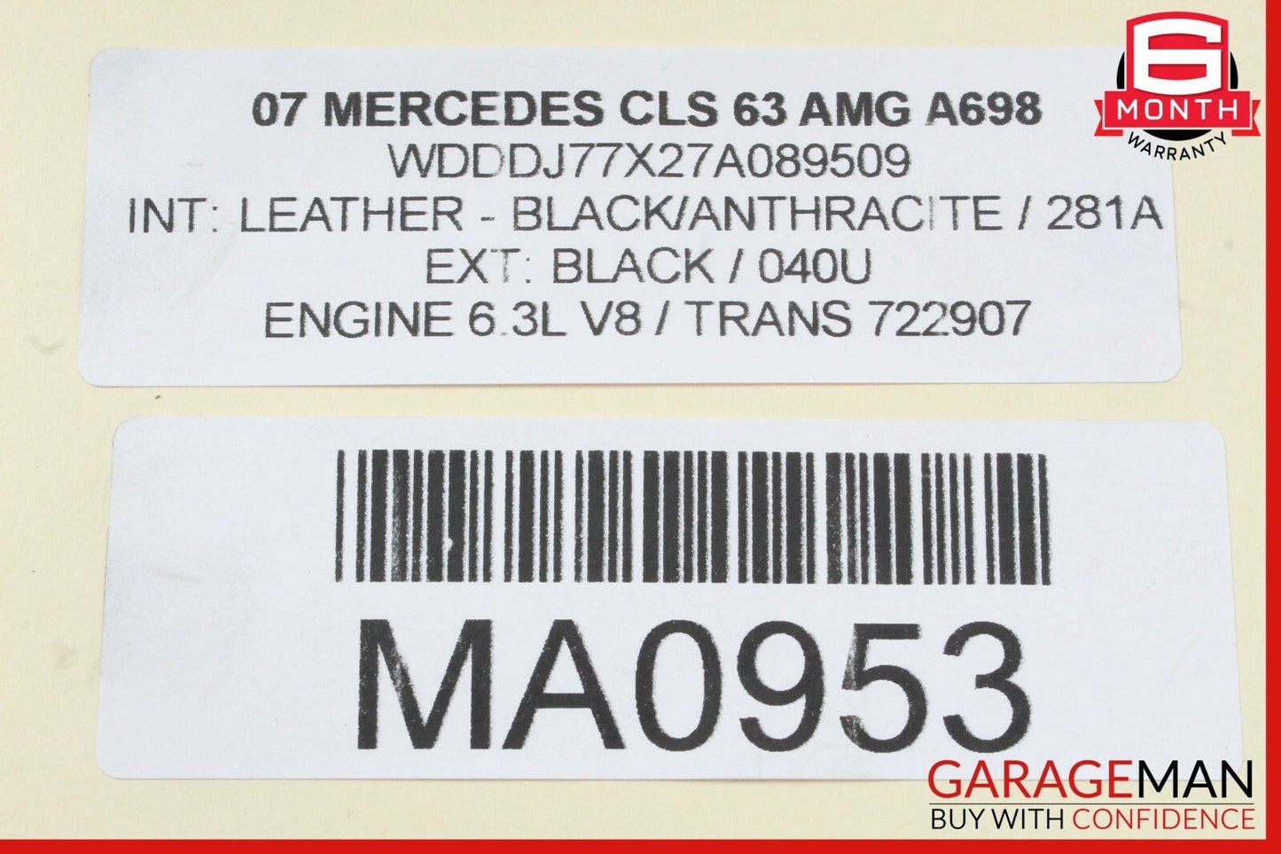 97-00 Mercedes R170 SLK230 C230 2.3L Engine Intake Manifold 1111402201 OEM