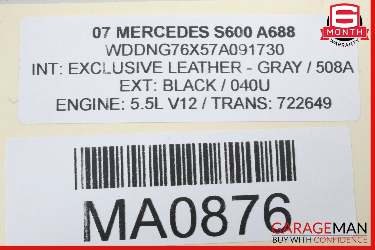 07-13 Mercedes W221 S600 Center Console Dashboard Dash CD Player Cover Gray OEM