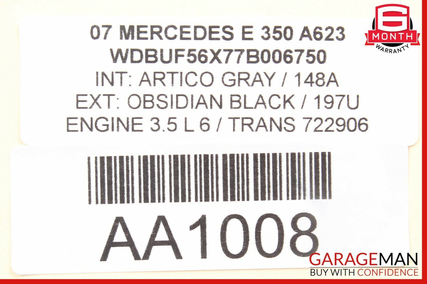03-09 Mercedes W211 E320 E350 E550 Front Right Side Door Lock Latch Actuator OEM