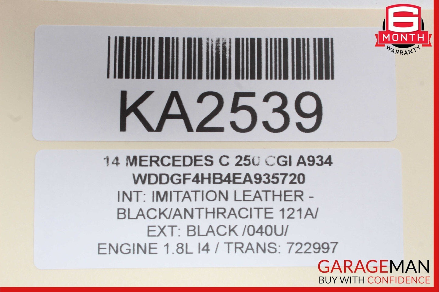 12-14 Mercedes W204 C250 In Dash GPS TV Monitor Display Screen 2049007508 OEM