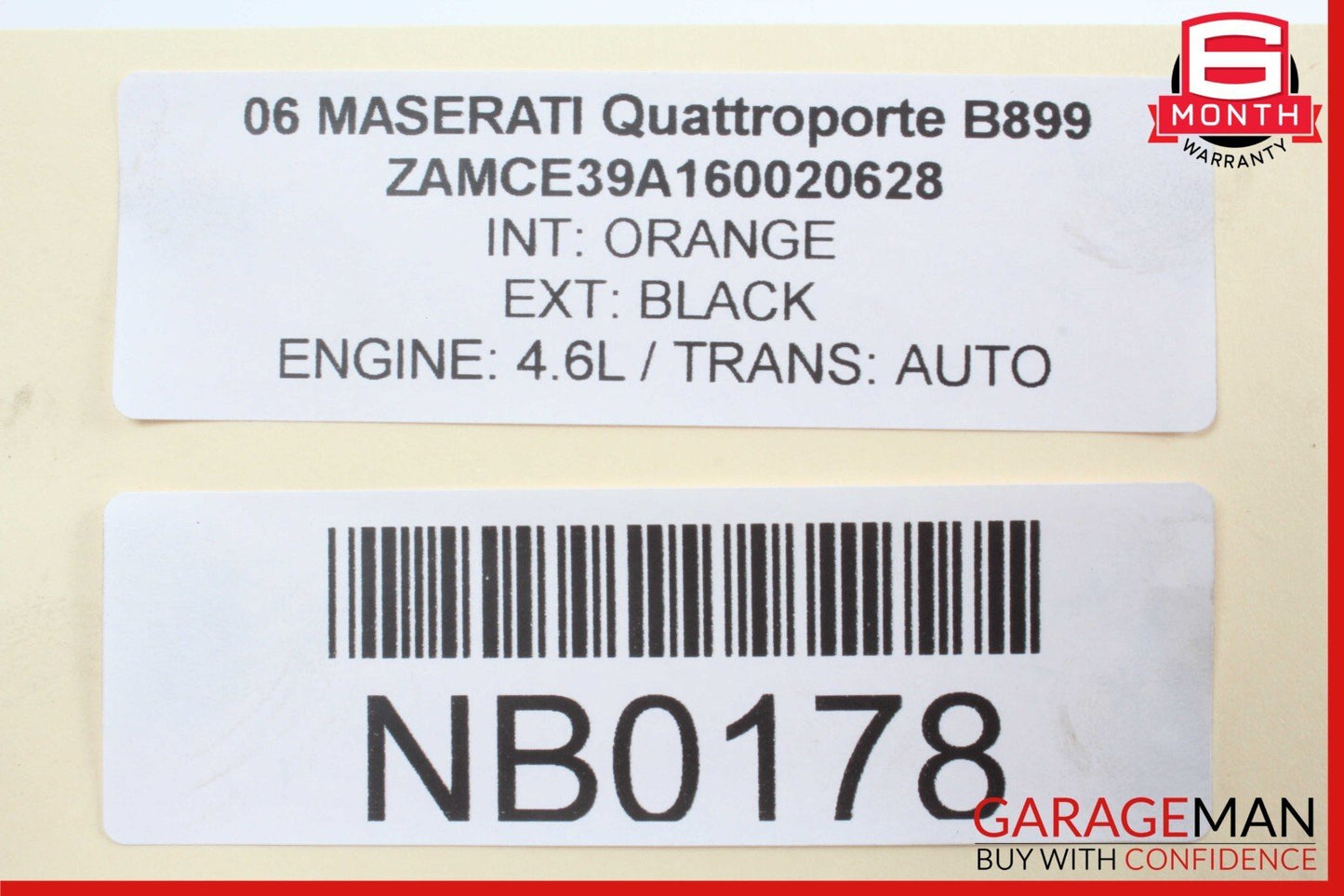03-10 Maserati Quattroporte M139 Front Left Side Spindle Knuckle Hub Bearing OEM