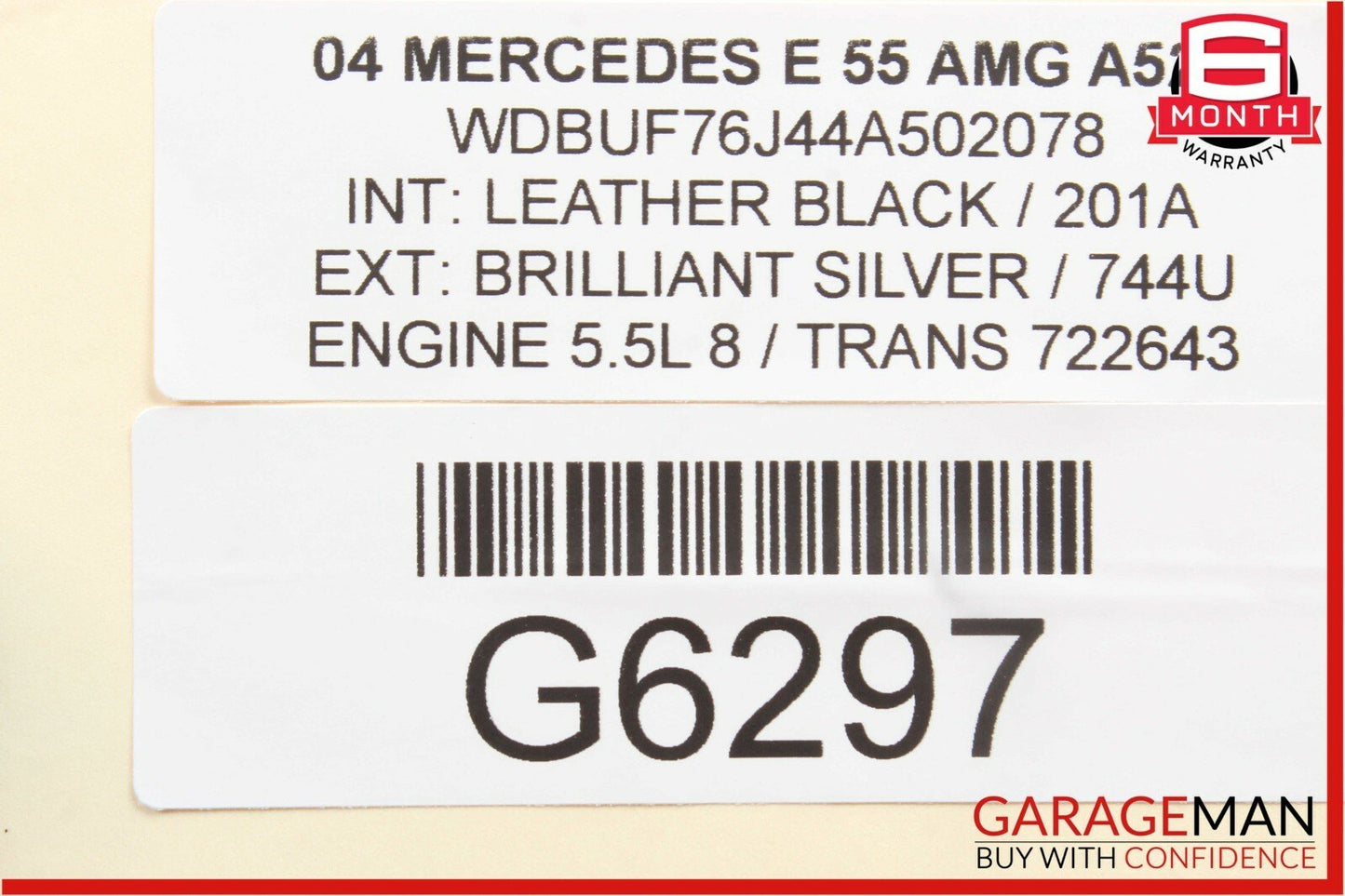 00-06 Mercedes E55 S55 AMG SL500 Voice Command Control Controller Module Unit