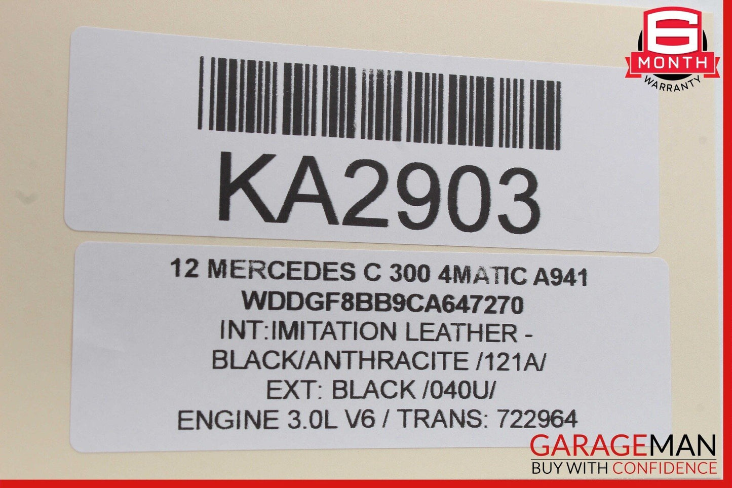 08-18 Mercedes W204 C300 4MATIC Front Door Audio Speaker Logic 7 Set of 2 Pc