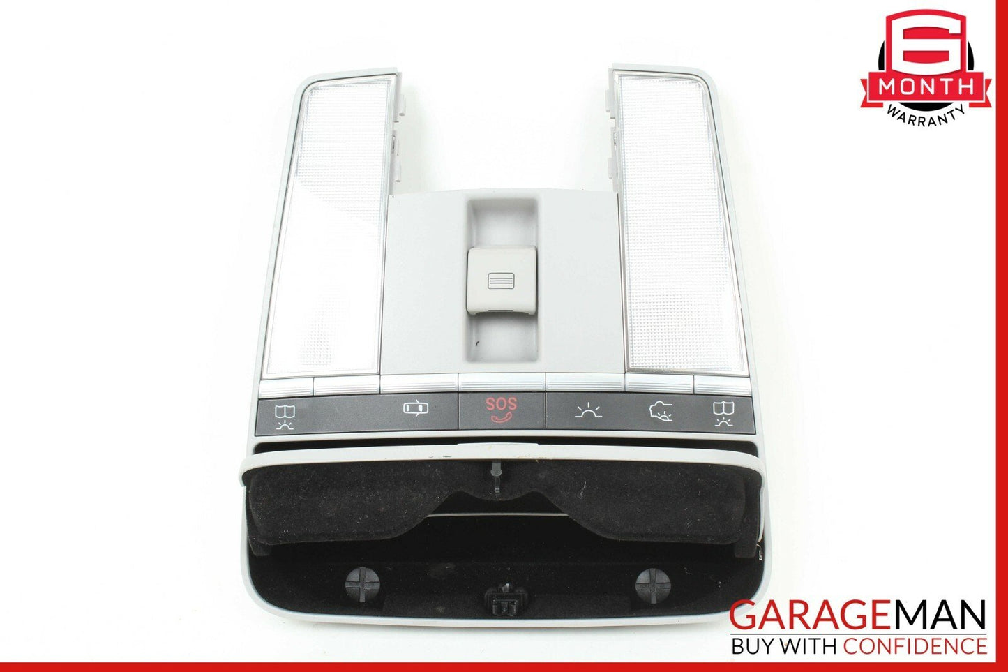 07-09 Mercedes W221 S550 Overhead Dome Light Sunroof Control Gray OEM