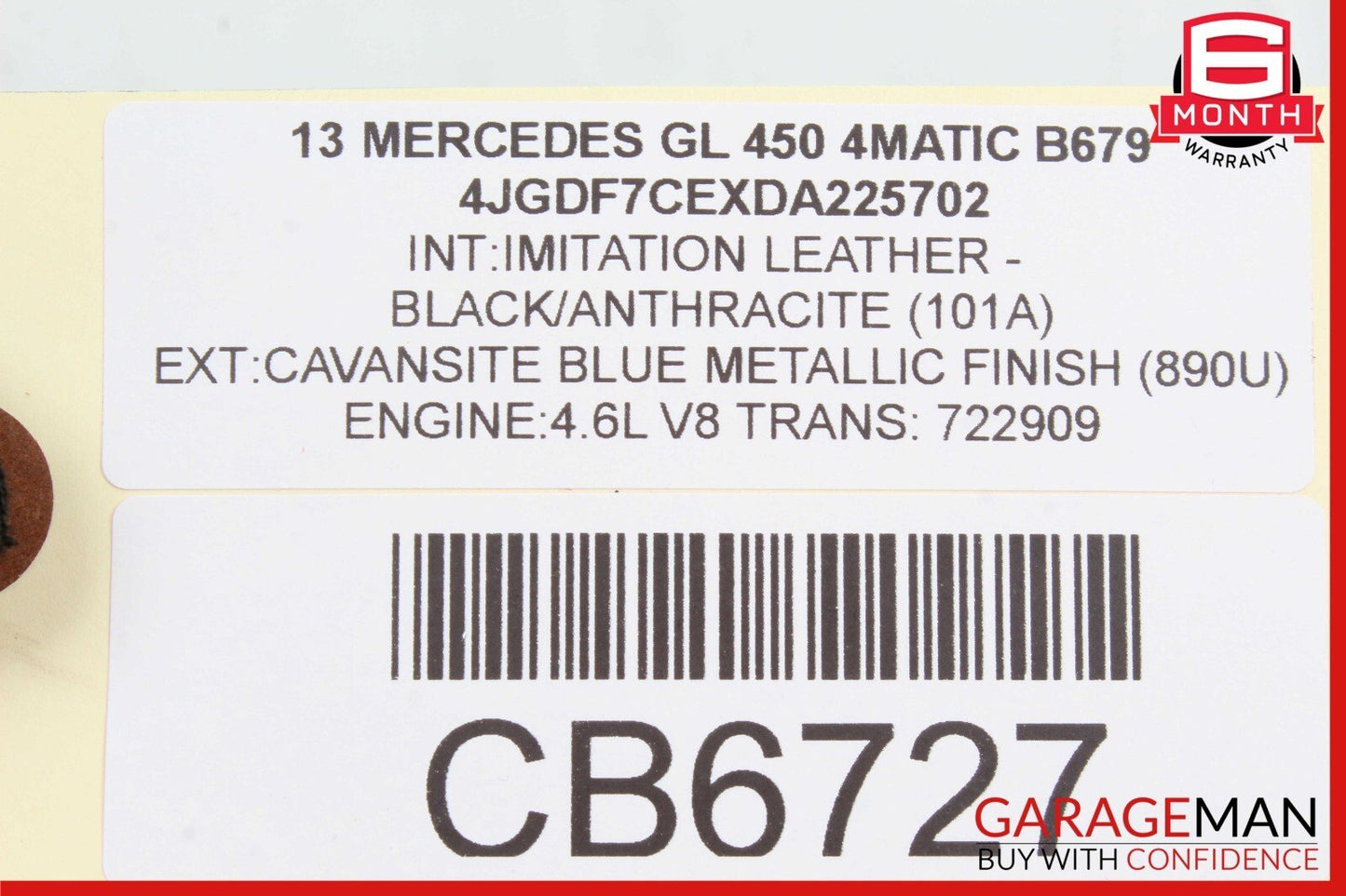 12-18 Mercedes E550 GL450 Front Left / Right Engine Timing Chain Cover Plate