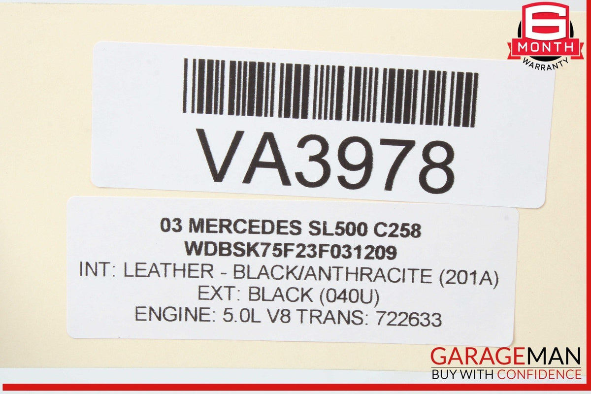 03-06 Mercedes R230 SL500 CLK500 E500 ML500 ECU Engine Control Module Unit OEM