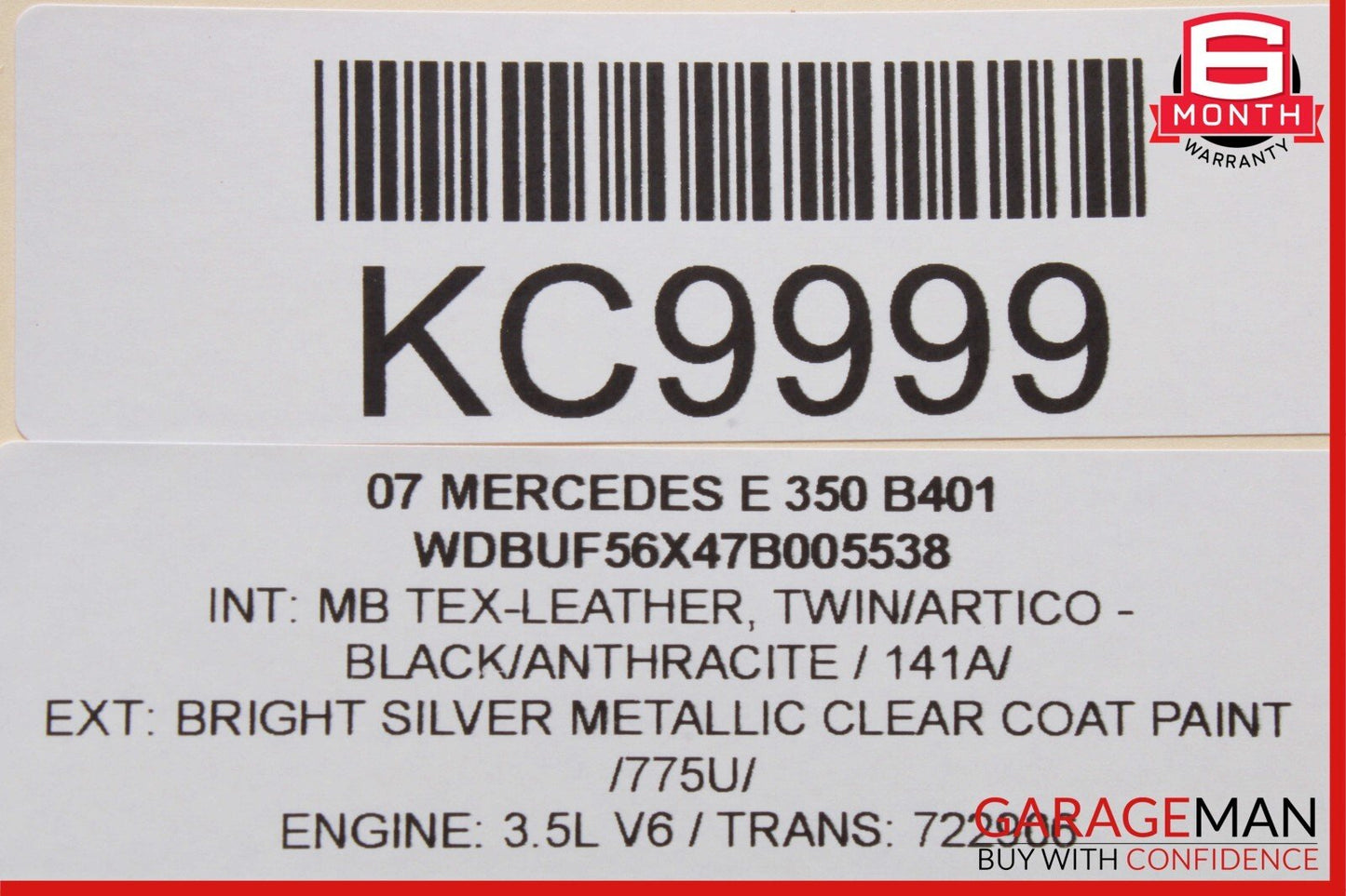 03-12 Mercedes E350 E320 GL450 GL500 CLS550 Front Right Seat Control Module Unit