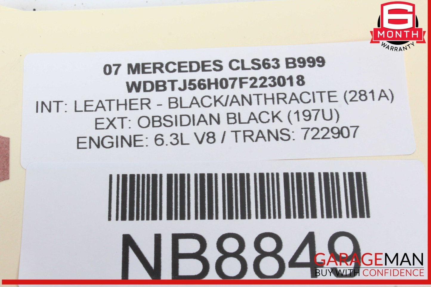 06-11 Mercedes W219 CLS63 AMG CLS550 A/C AC Heater Climate Control Unit OEM