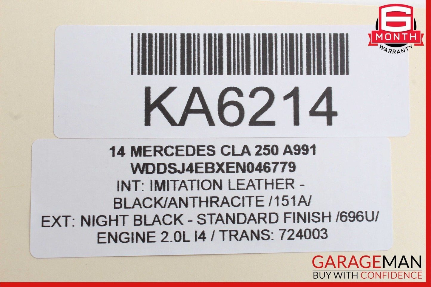 14-18 Mercedes W117 CLA250 Parking Brake Electronic Computer Control Module Unit