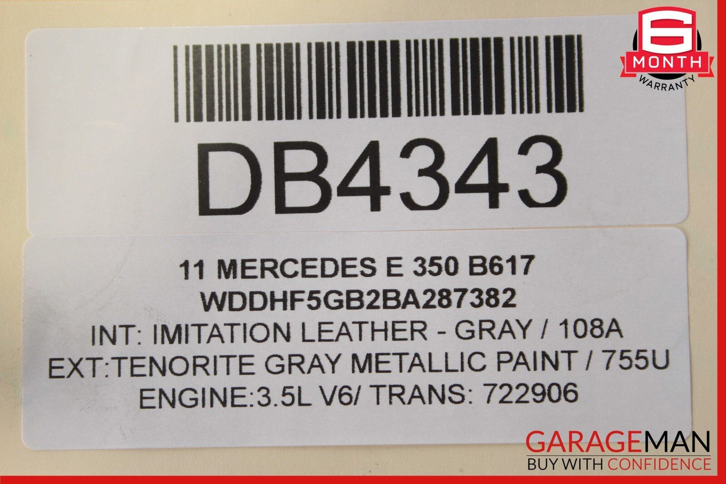 10-11 Mercedes W212 E350 RWD Auto Trans Automatic Transmission Assembly OEM 111k