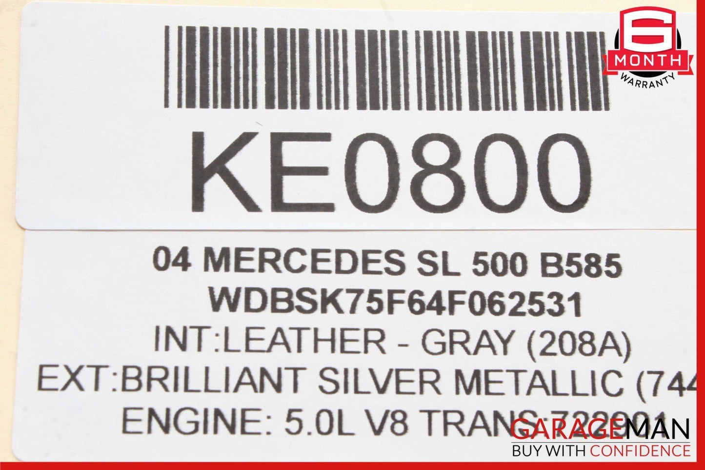 03-08 Mercedes R230 SL500 SL550 Rear Left Speaker Luggage Seat Belt Retractor