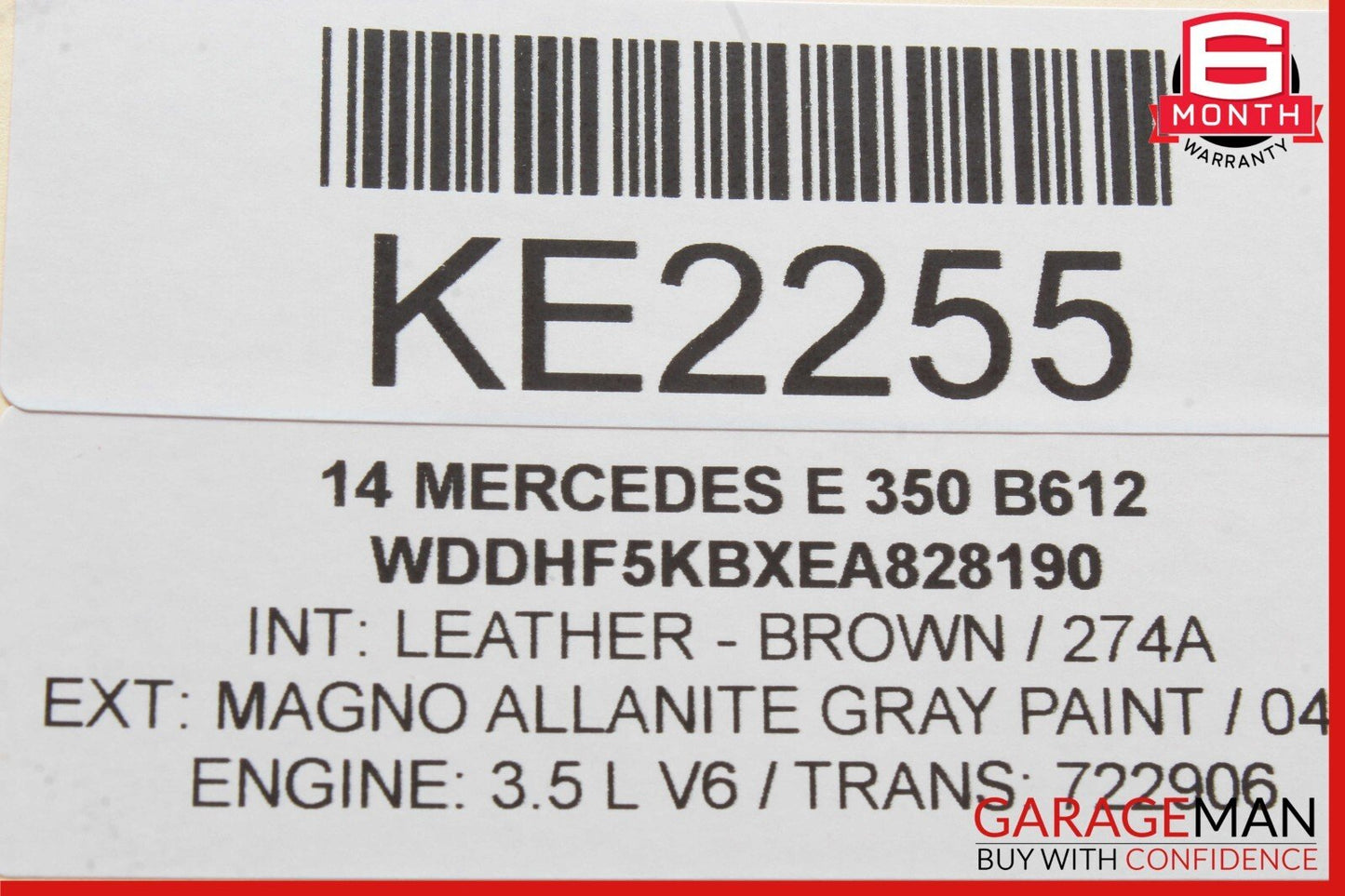 08-18 Mercedes W212 E350 CLS500 C250 Rear Left Side Door Control Module Unit OEM