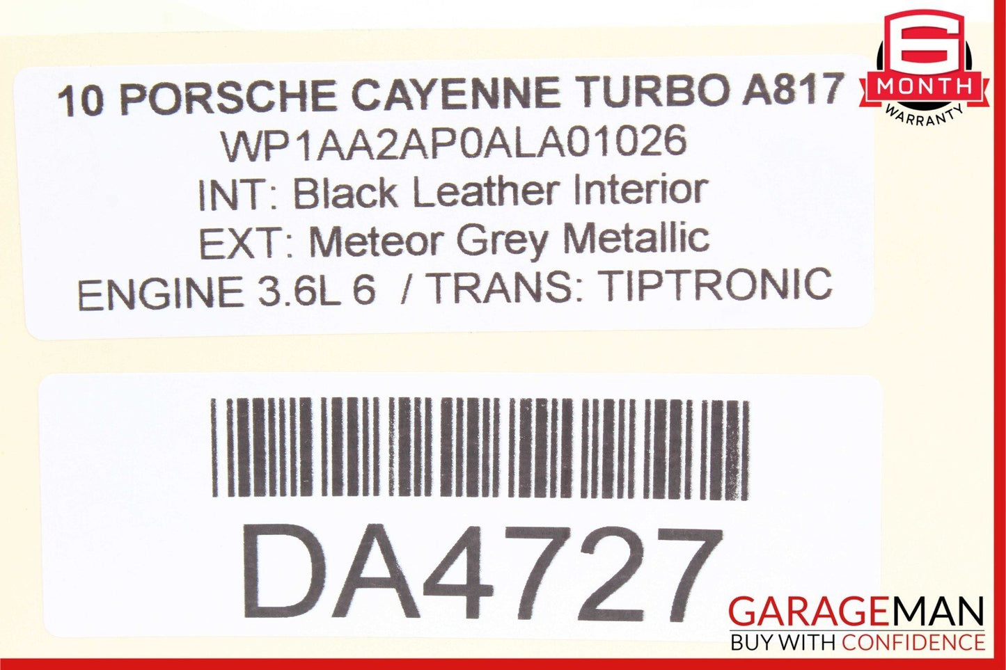 11-17 Porsche Cayenne 958 Front Right Side Blind Spot Sensor Control Module Unit