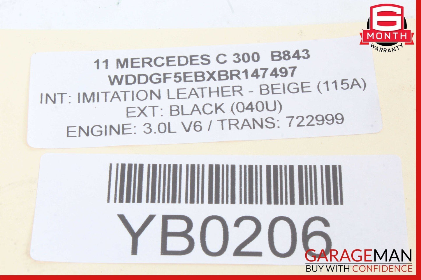 08-15 Mercedes W204 C300 C250 C350 Center Console Shift Shifter Bezel Trim Cover
