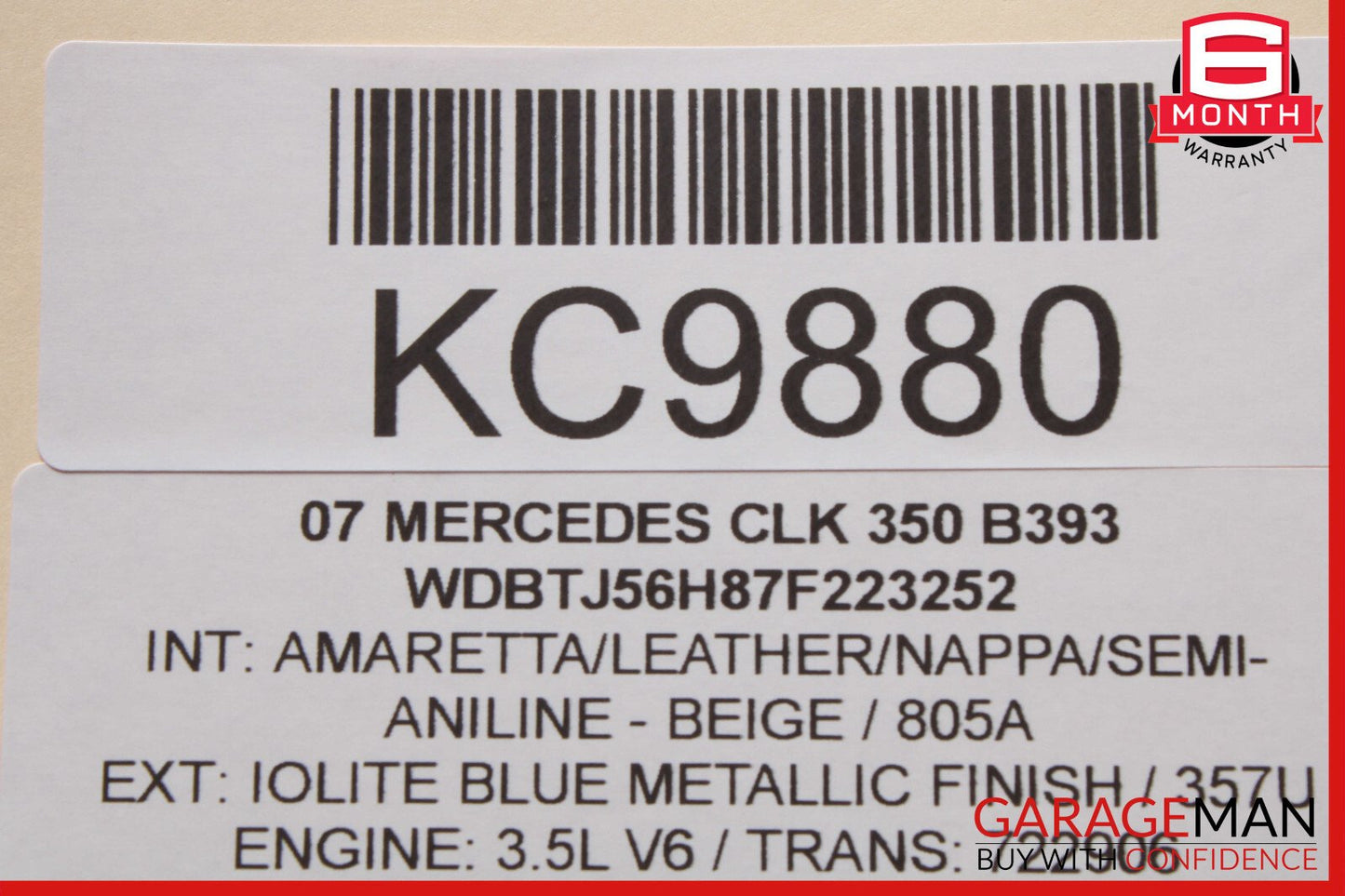 12-15 Mercedes W204 C250 SLK250 M271 Engine Throttle Body 2661410525 OEM