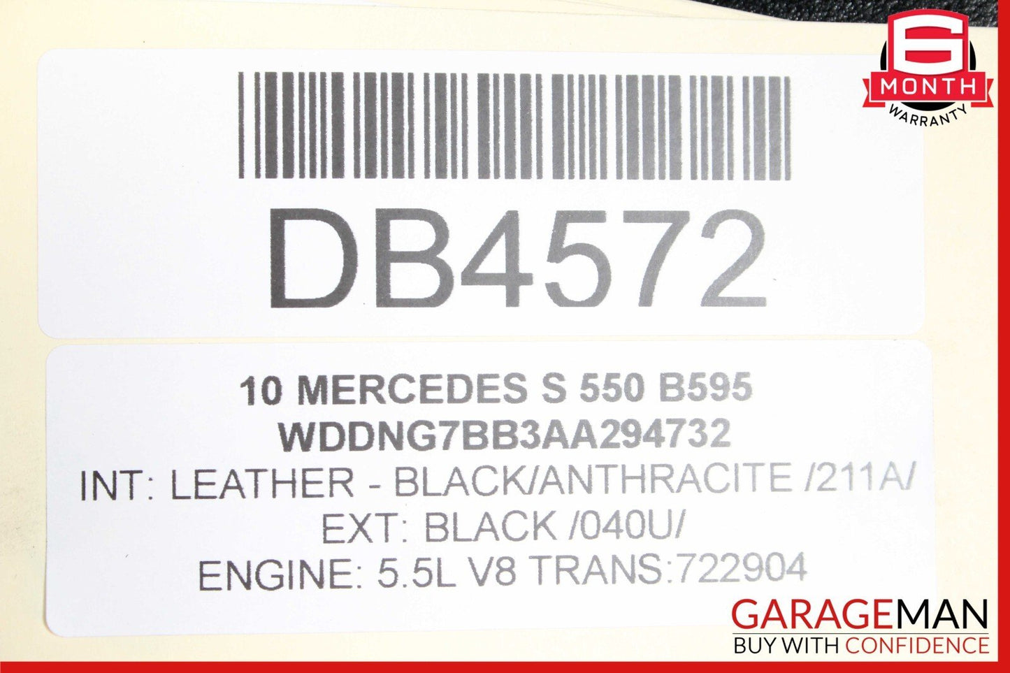 07-13 Mercedes W221 S350 S550 Front Hood Bonnet Cover Panel Silver OEM