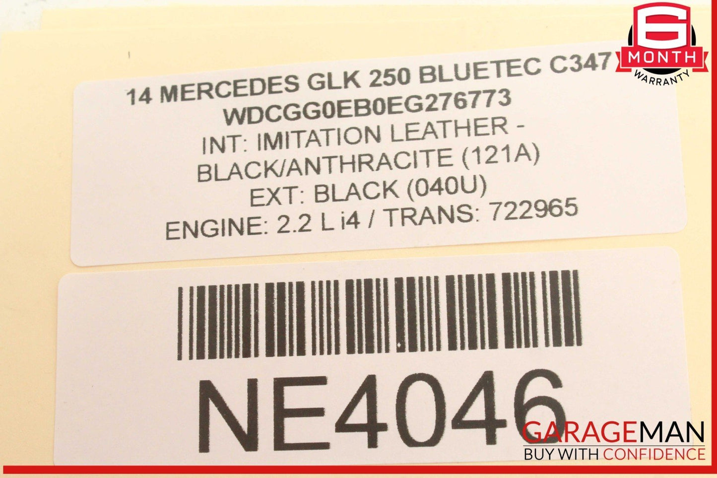 12-15 Mercedes X204 GLK250 Bluetec ABS Anti Brake Pump Control Module Unit OEM