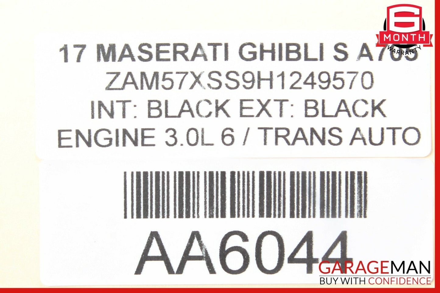 14-17 Maserati Ghibli S Center HVAC Heater A/C Climate Control Switch Panel OEM