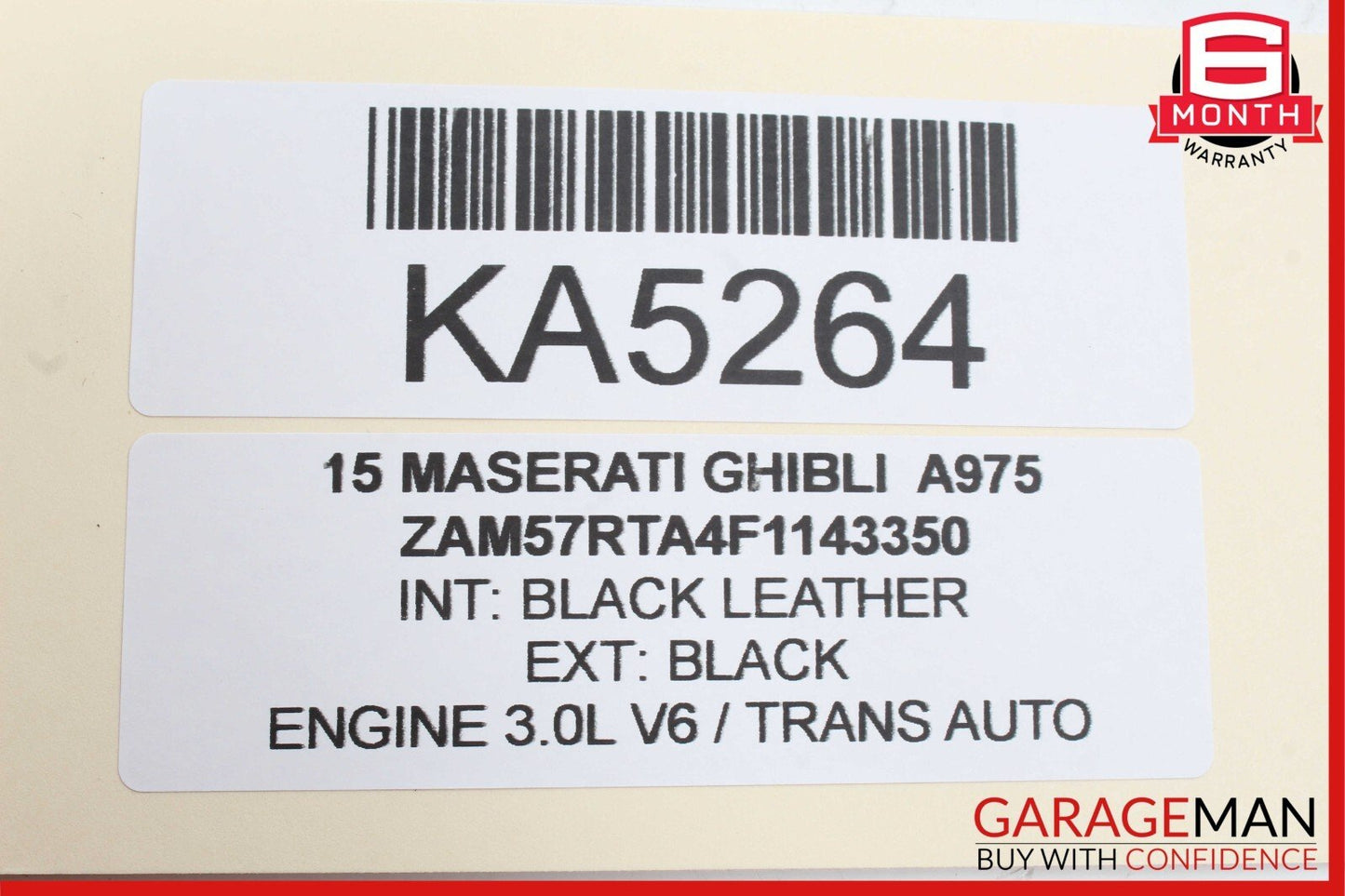 14-17 Maserati Ghibli Speedometer Odometer Instrument Cluster Gauge Assembly OEM