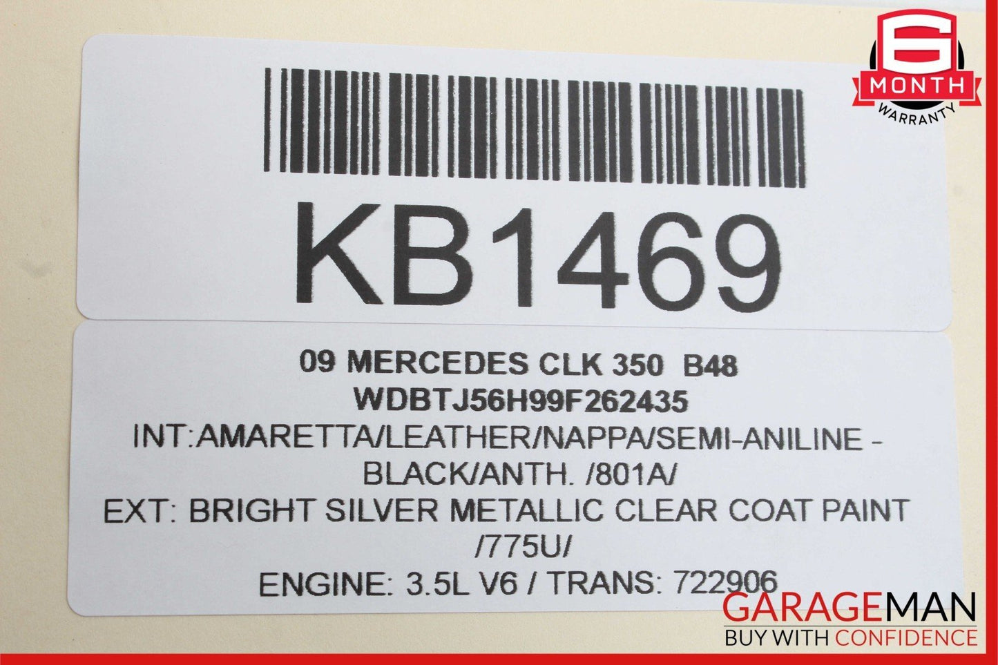 Mercedes C250 S550 SL550 SLK350 Sirius Satellite Radio Module Receiver OEM