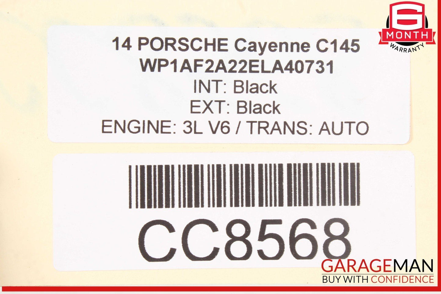 11-18 Porsche Cayenne 958 Rear Differential Diff Axle Carrier 4460310090 OEM