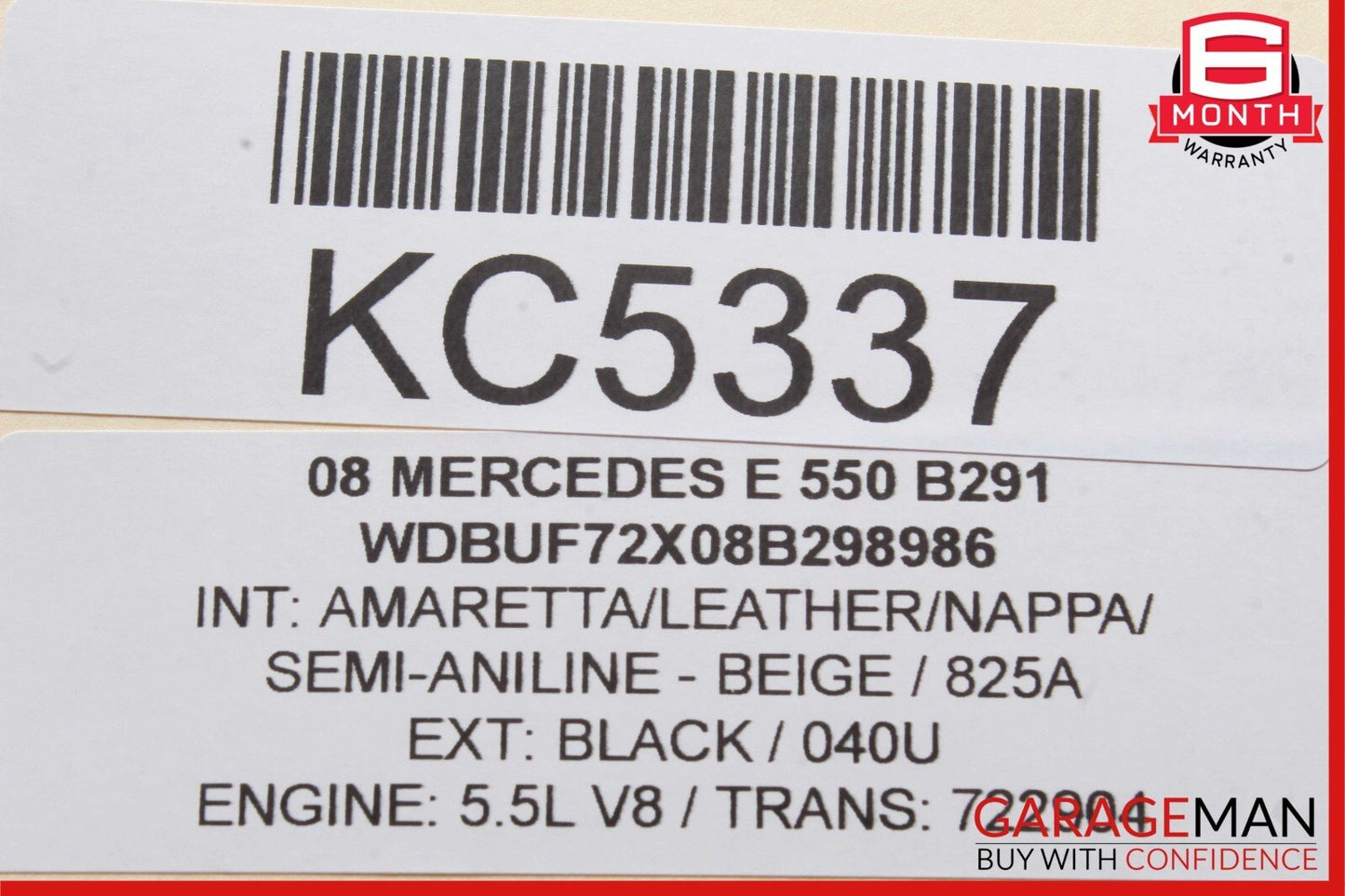 03-09 Mercedes W211 E550 E320 Front Left Side Door Window Regulator Motor OEM