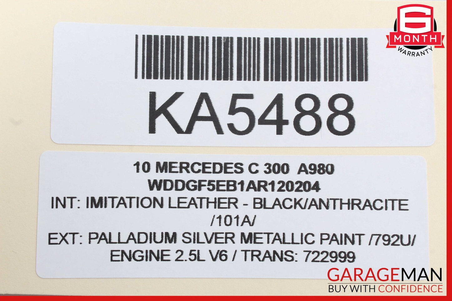 08-14 Mercedes W204 C300 C350 C250 Front Right Door Lock Latch Actuator OEM