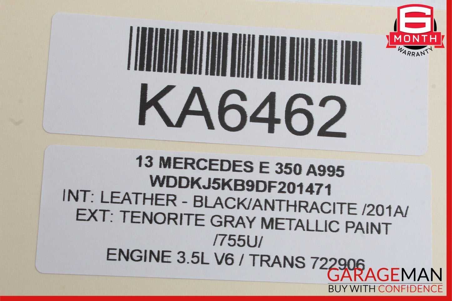 10-17 Mercedes W207 E400 Coupe Front Right Seatbelt Seat Belt Retractor Black