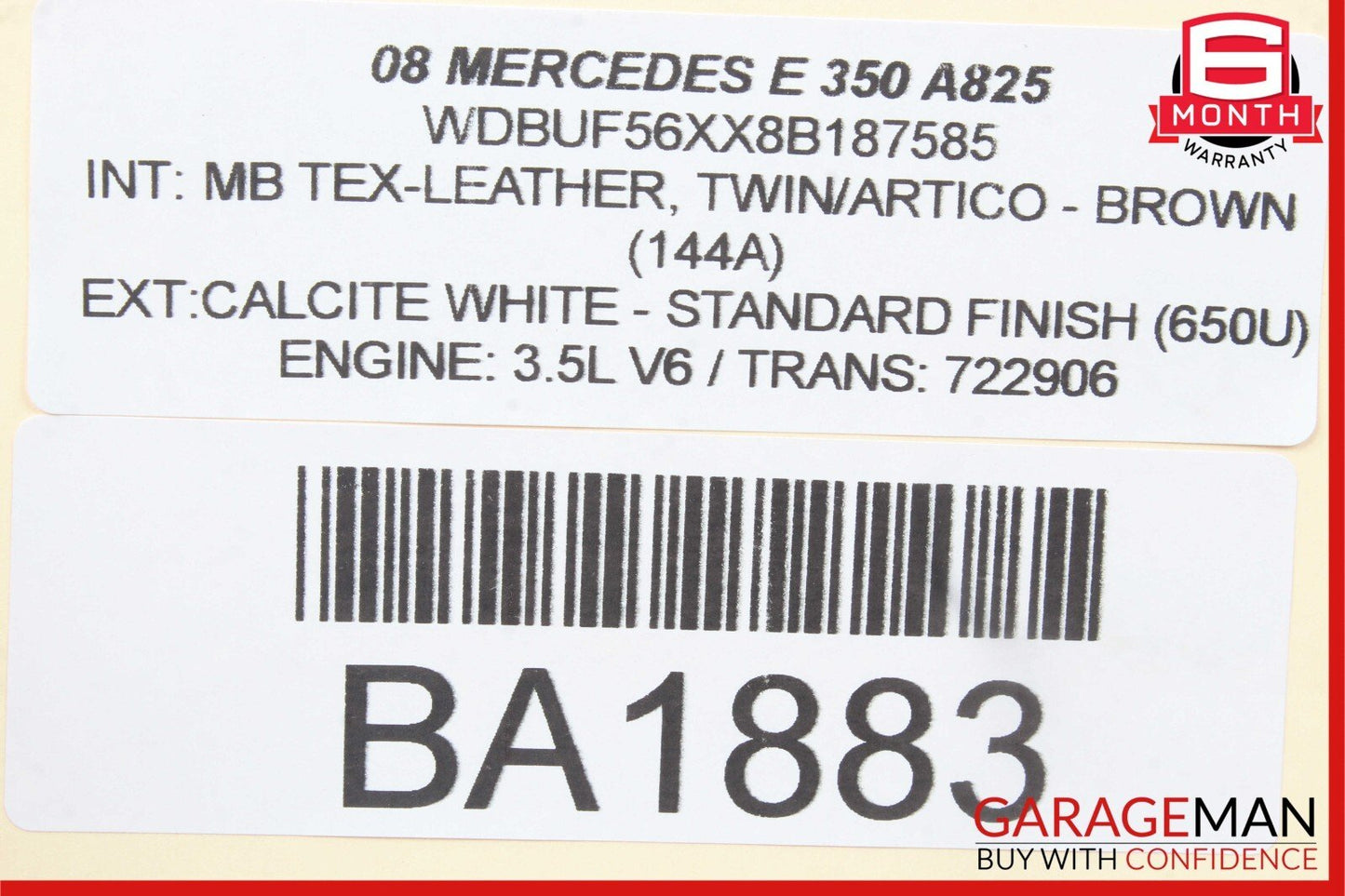 03-09 Mercedes W211 E350 E500 E550 Front Right Side Tweeter Speaker Cover Brown