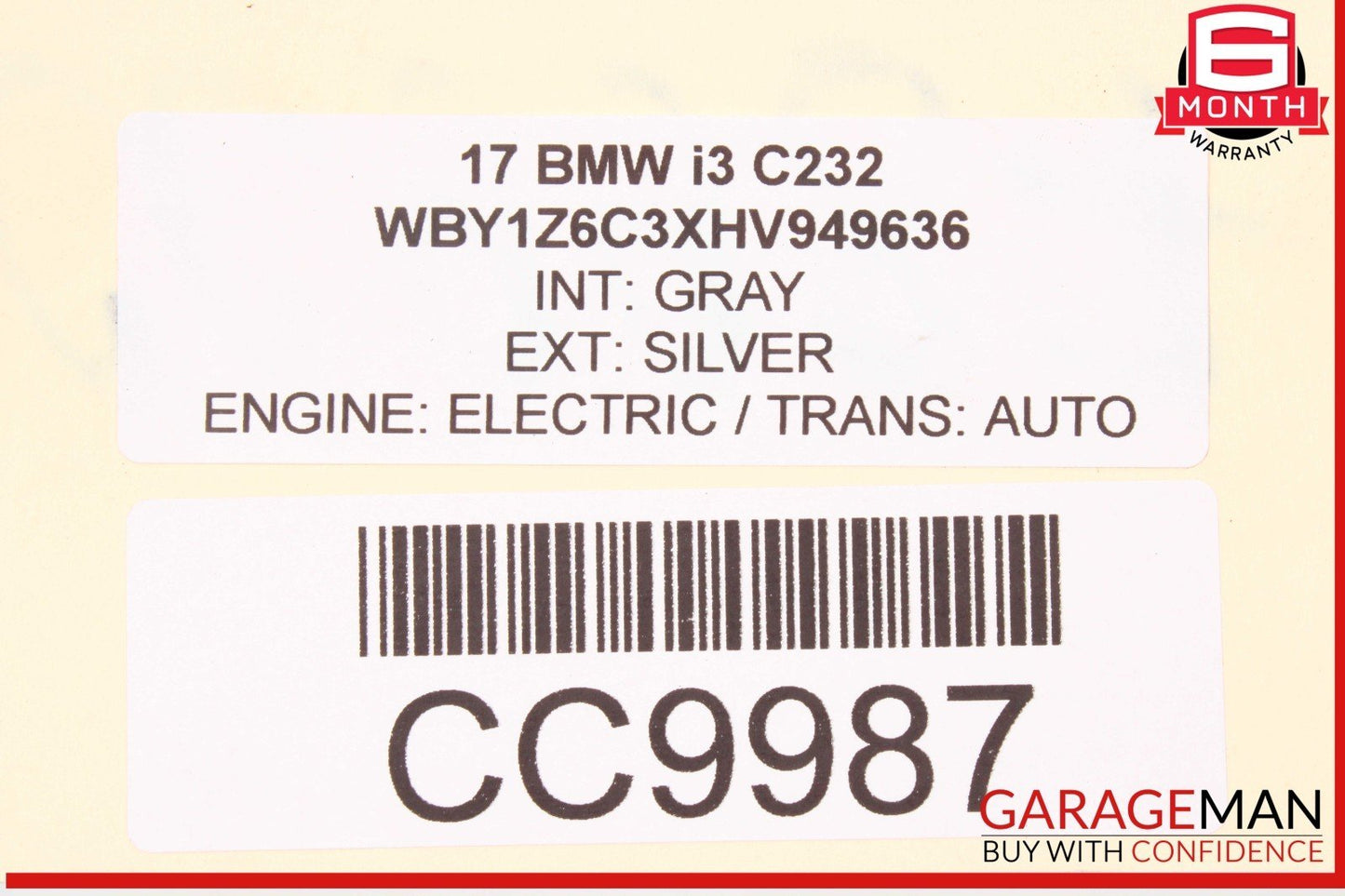 14-21 BMW i3 I01 Hybrid Electric Power Steering Rack & Pinion Assembly OEM