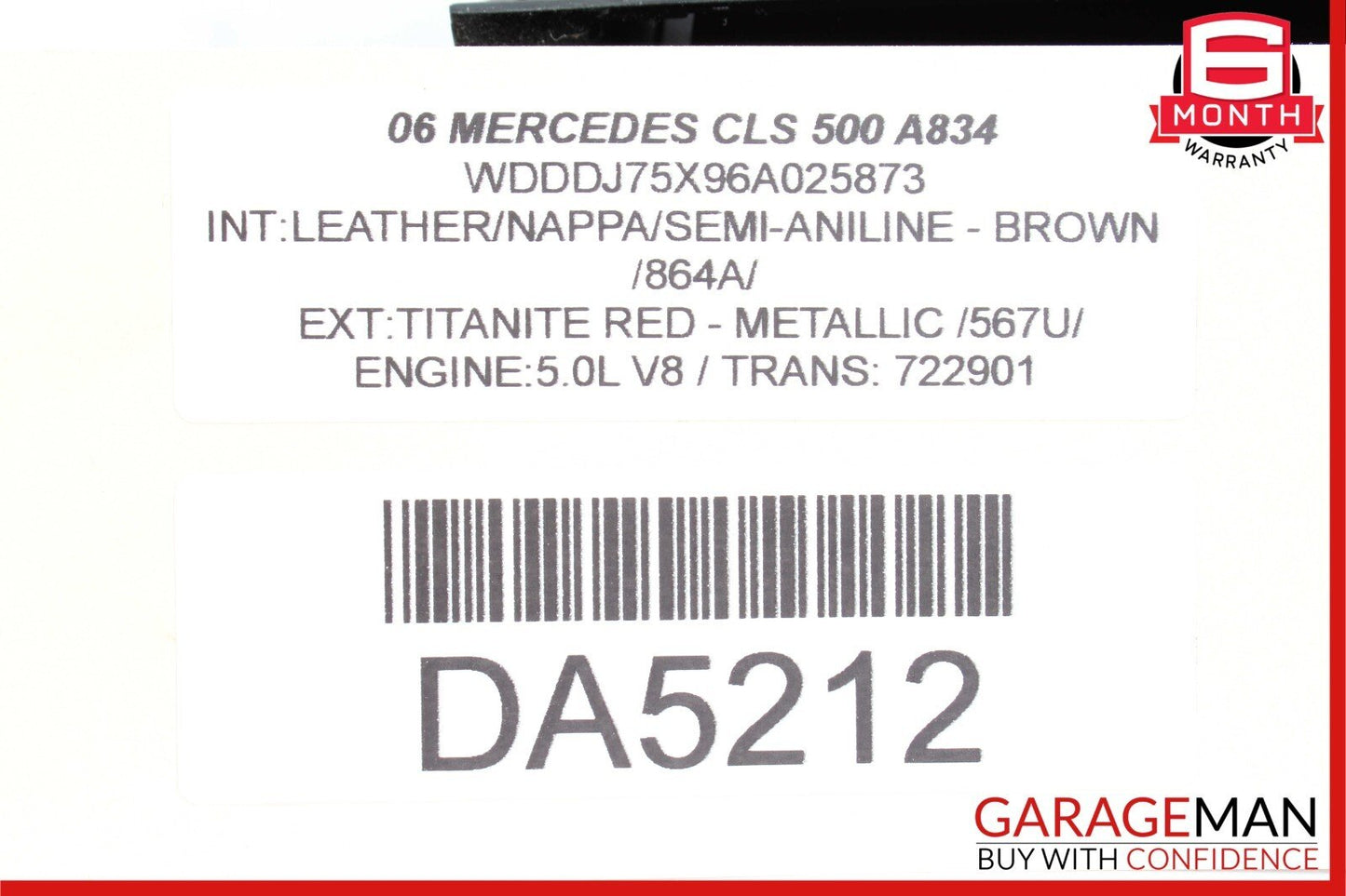 03-09 Mercedes W219 CLS550 Hazard Light Door Lock Control Switch Module Trim OEM