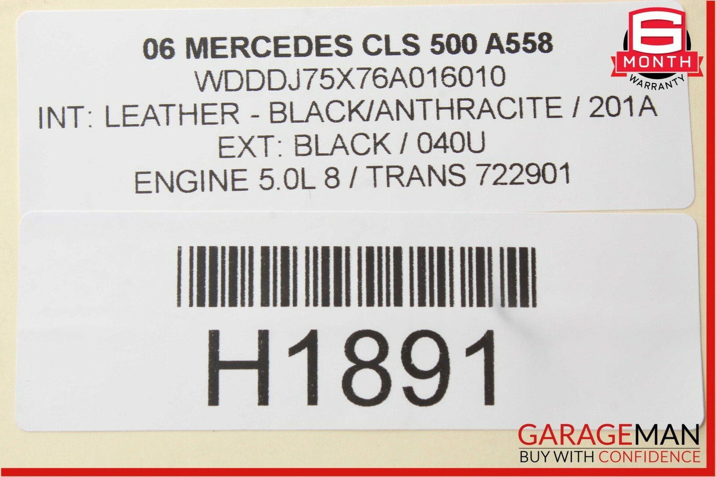 06-11 Mercedes W219 CLS500 CLS550 Front Right Side Door Lock Latch Actuator