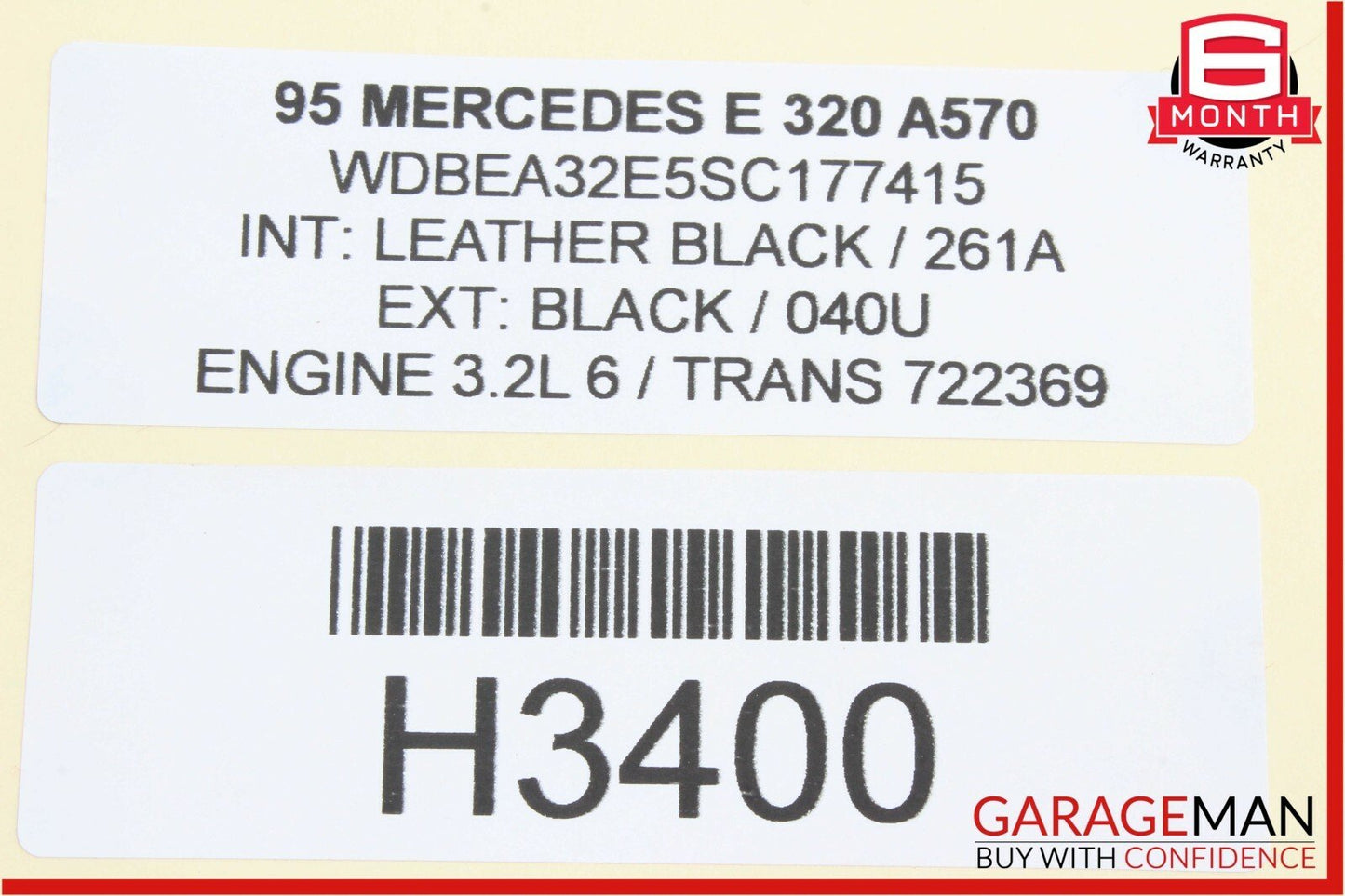 94-02 Mercedes W124 E300 E320 Rear Left / Right Side Tie Rod Lower Control Arm