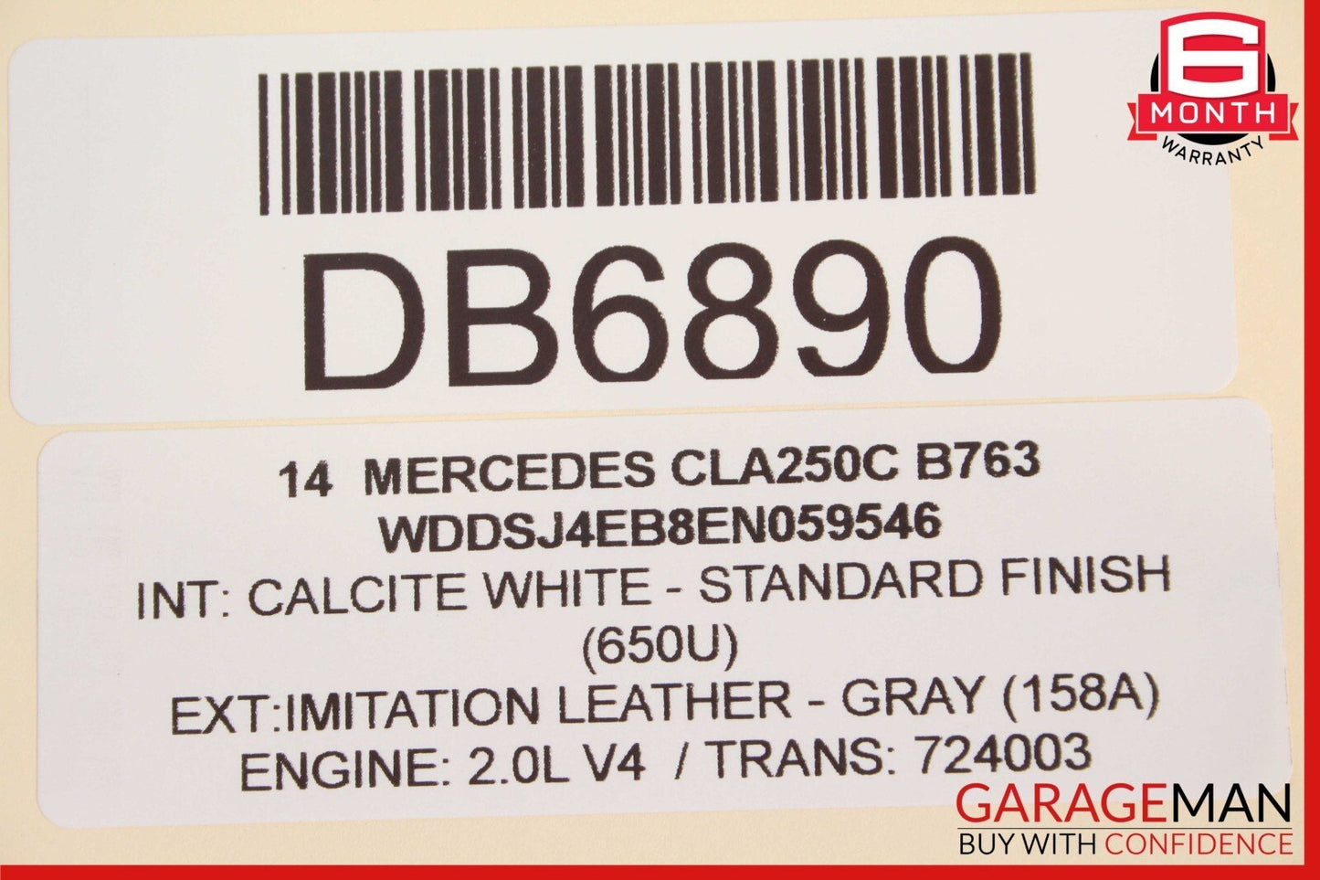 14-18 Mercedes W117 CLA250 Front Right Interior Door Trim Panel Cover Assy Gray