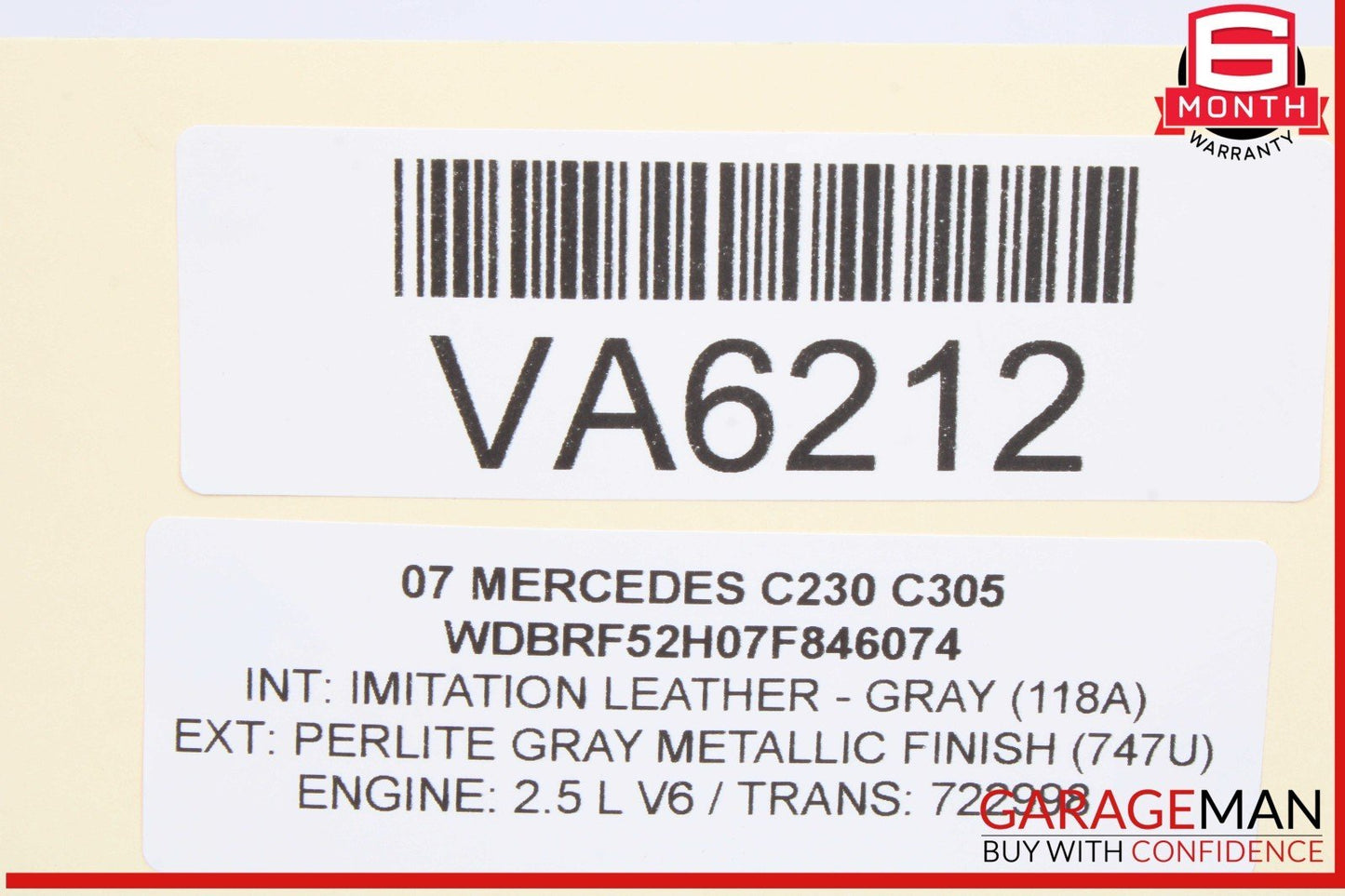 06-09 Mercedes W203 C230 Heater AC A/C Climate Control Panel 2038304285 OEM