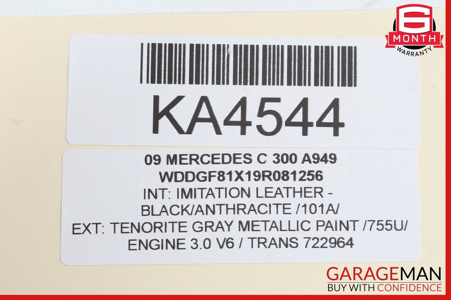 08-15 Mercedes W204 C250 C300 Trunk Lid Latch Lock Actuator OEM
