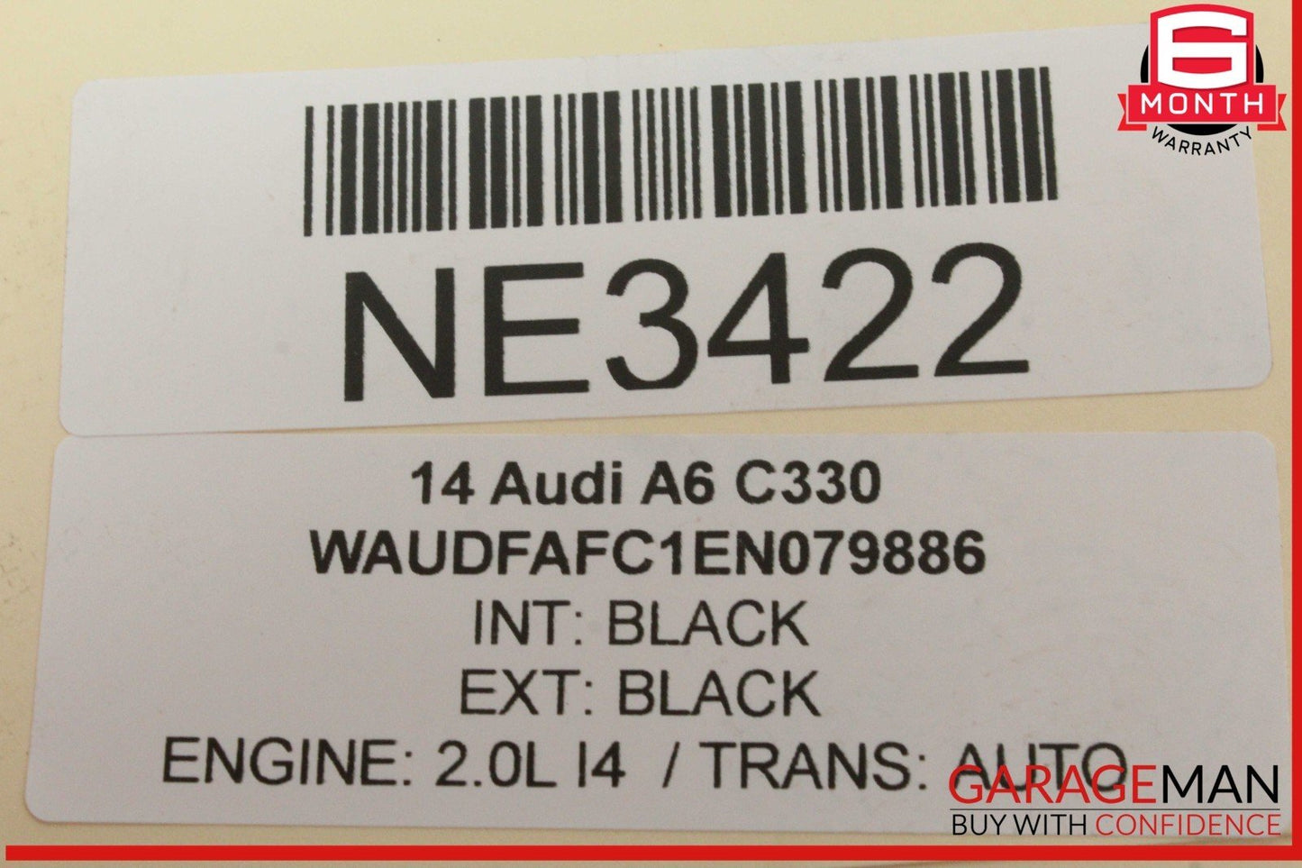 12-18 Audi A6 A7 Windshield Washer Fluid Reservoir Tank Bottle 4G1955462 OEM